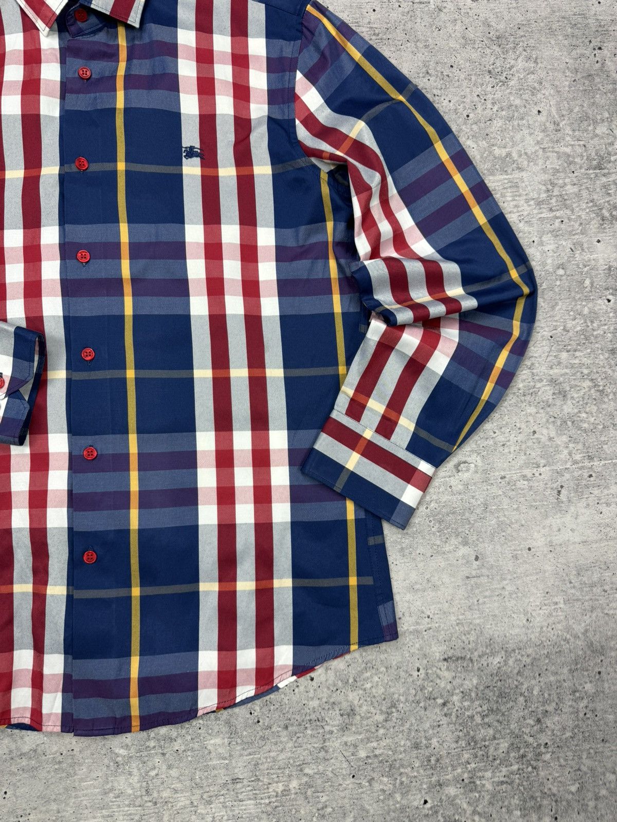 Burberry Vintage Burberry 90’s Y2K Style Nova Check Checkered Shirt Size US M / EU 48-50 / 2 - 7 Thumbnail
