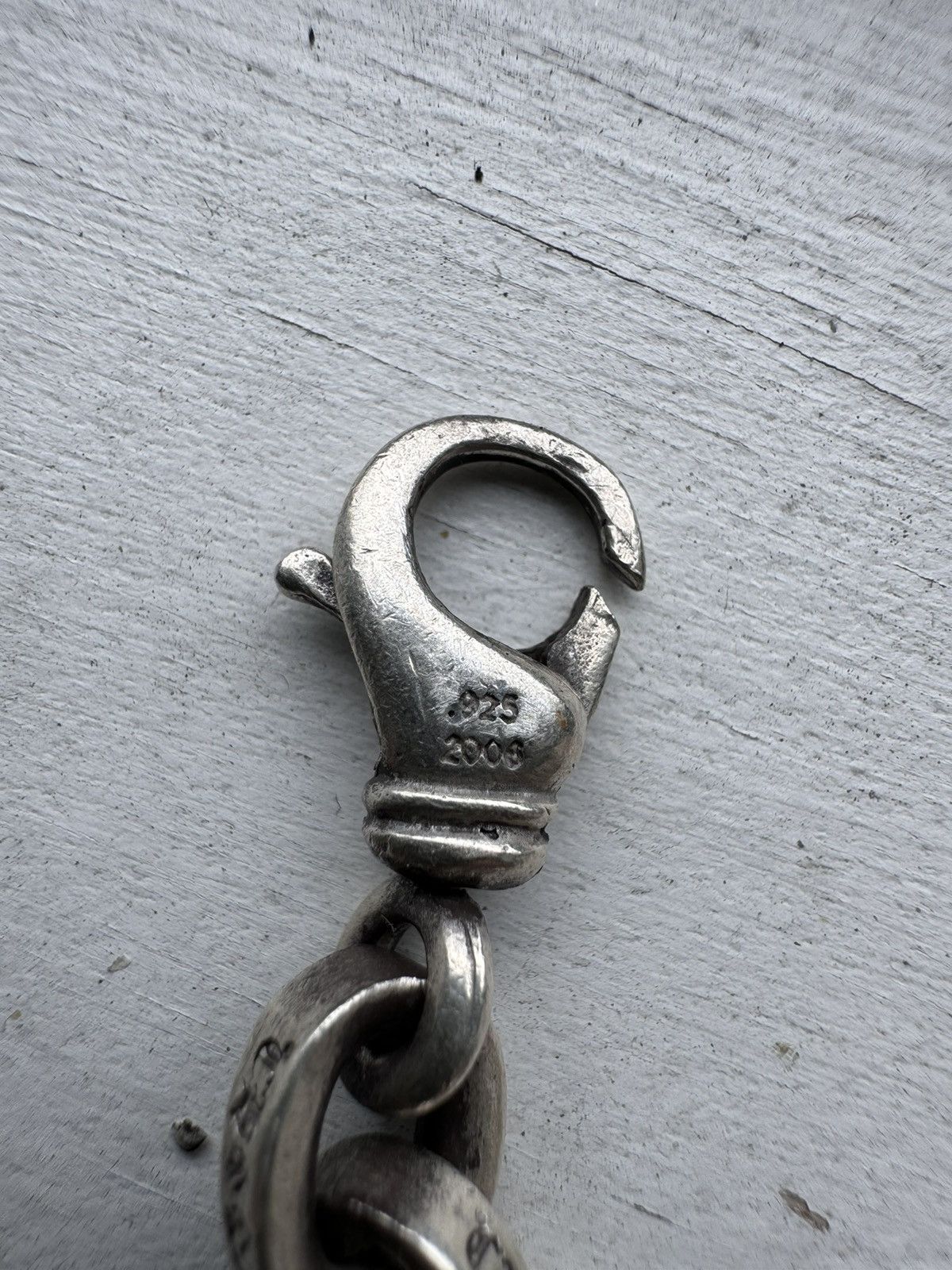 Chrome Hearts Large Paper Chain Necklace 20’’