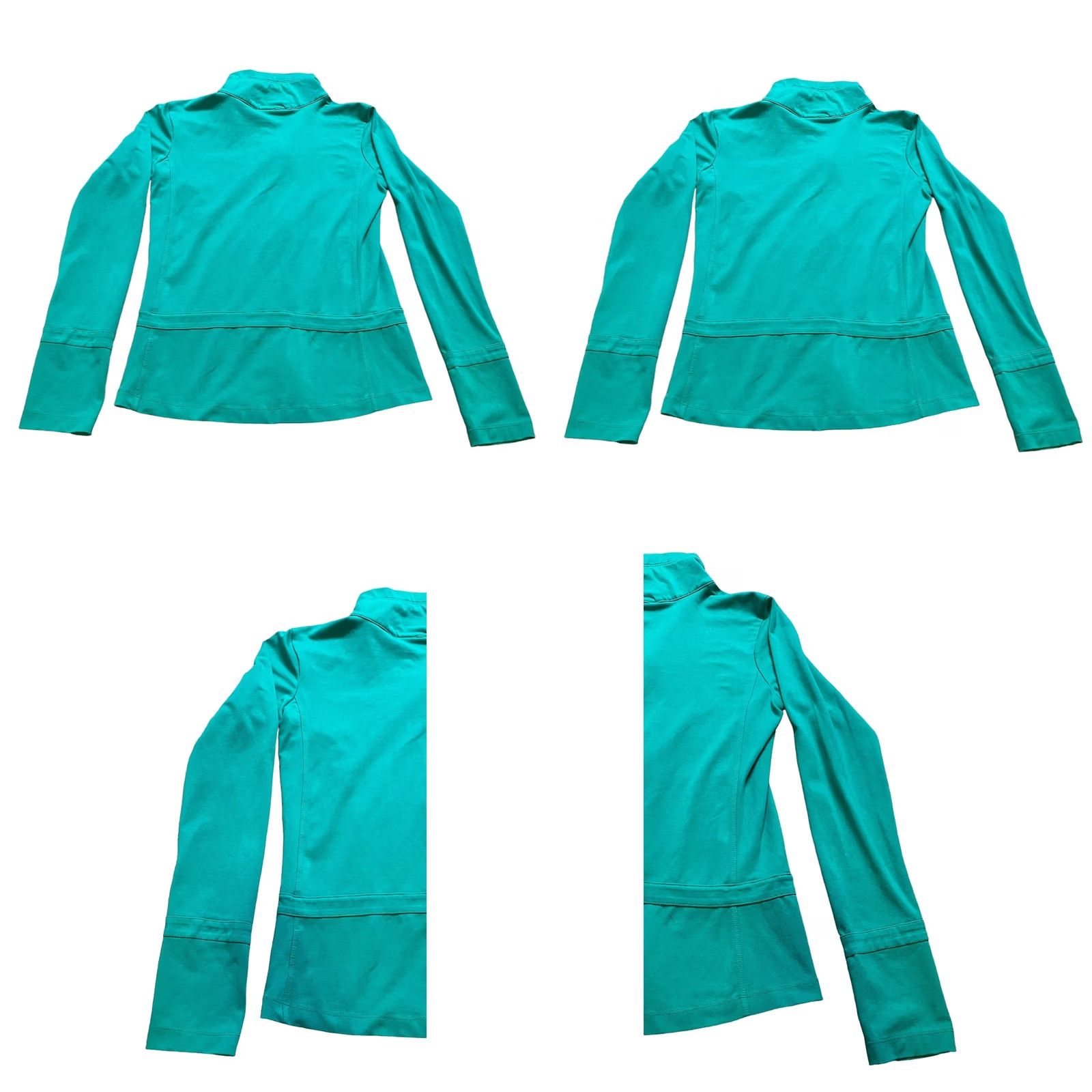 Nike Nike Women's Green Full Zip Sweatert Jacket Sz M Long Sleeve Athletic Stain, Track Jacket, Activewear, Logo, Nike, Green, Regular, Size M, Women Size M / US 6-8 / IT 42-44 - 9 Thumbnail