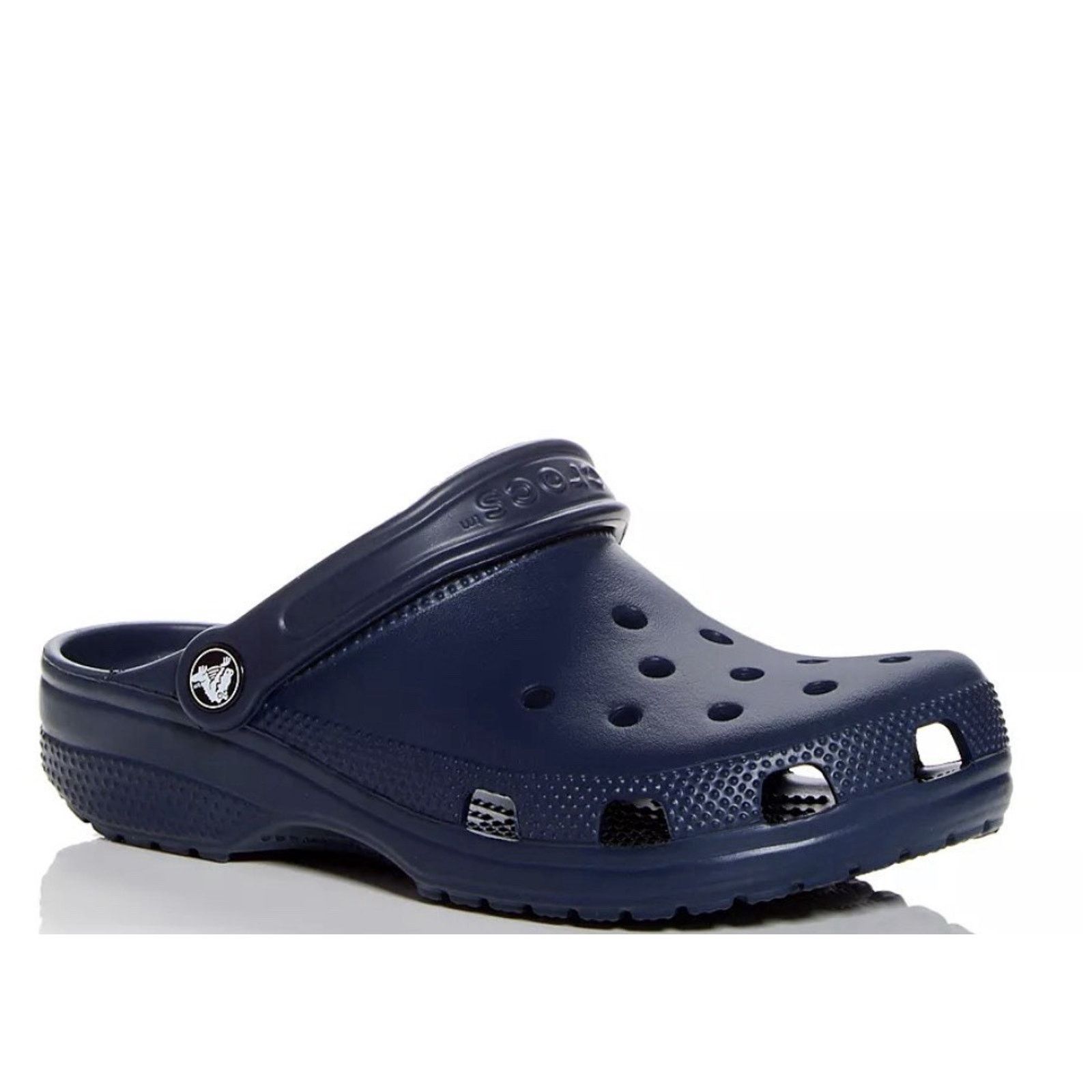 Crocs Crocs Classic Dark Blue Slip On Comfort Clog Sandals Men 8 Size US 10 / EU 43 - 2 Thumbnail