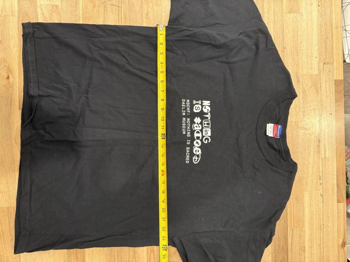 Champion × MSCHF Mschf nothing is sacred Tshirt Size US XL / EU 56 / 4 - 7 Thumbnail