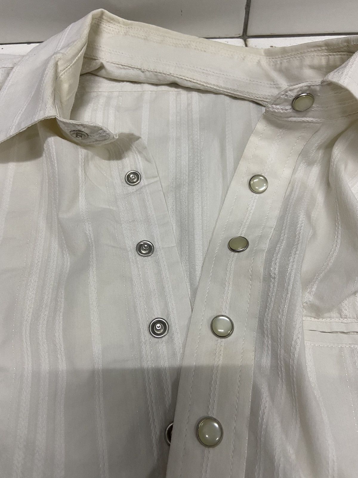 Japanese Brand MFE JAPANESE LONG SLEEVE SNAP BUTTON UP SHIRT Size US M / EU 48-50 / 2 - 8 Thumbnail