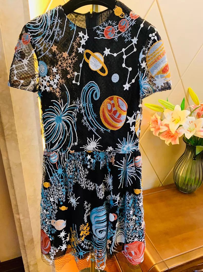 Valentino Valentino Starry sky dress Size XS / US 0-2 / IT 36-38 - 1 Thumbnail