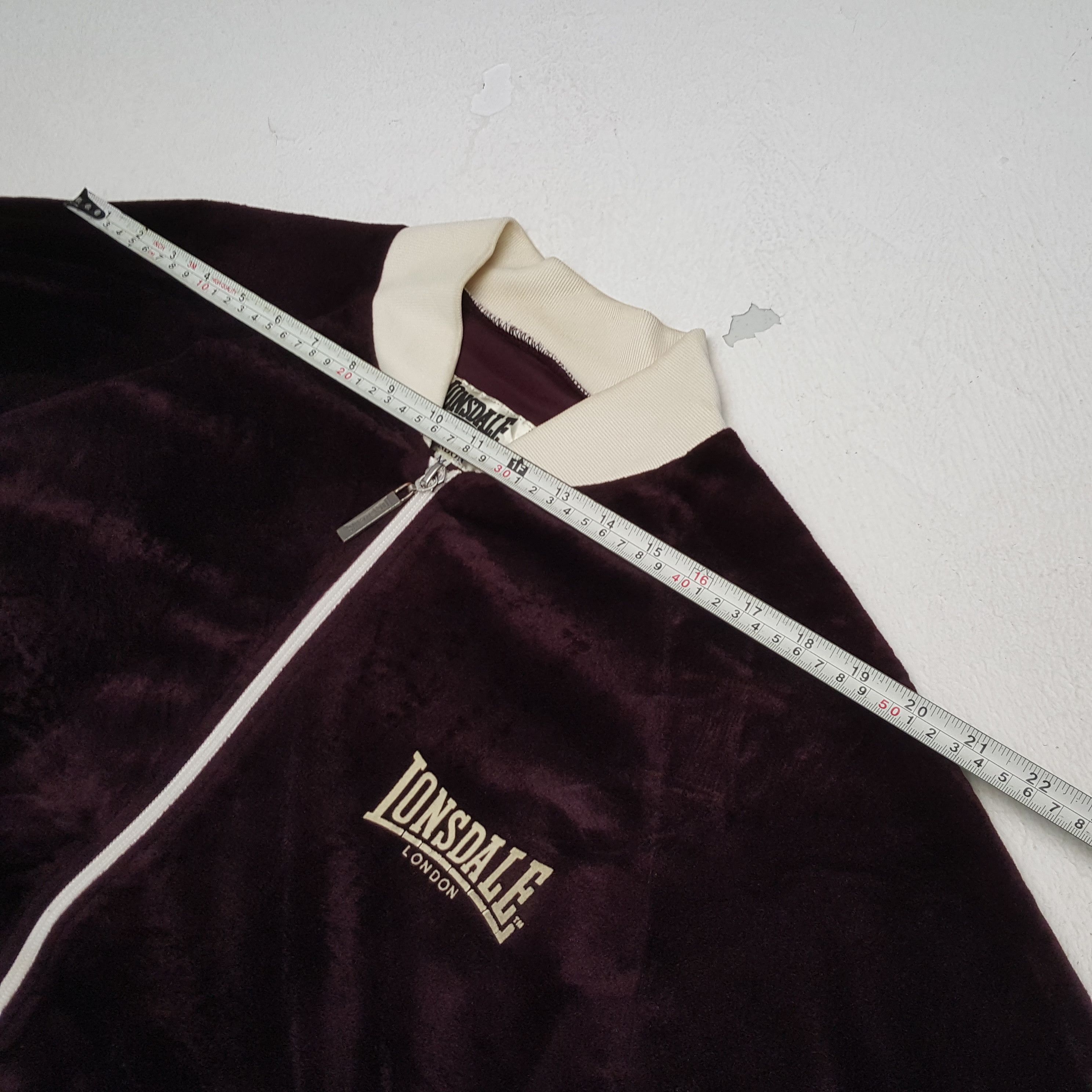 Lonsdale × Vintage Vintage LONSDALE Landon Fashion Brand Zipper Sweater Jacket Size US M / EU 48-50 / 2 - 4 Thumbnail