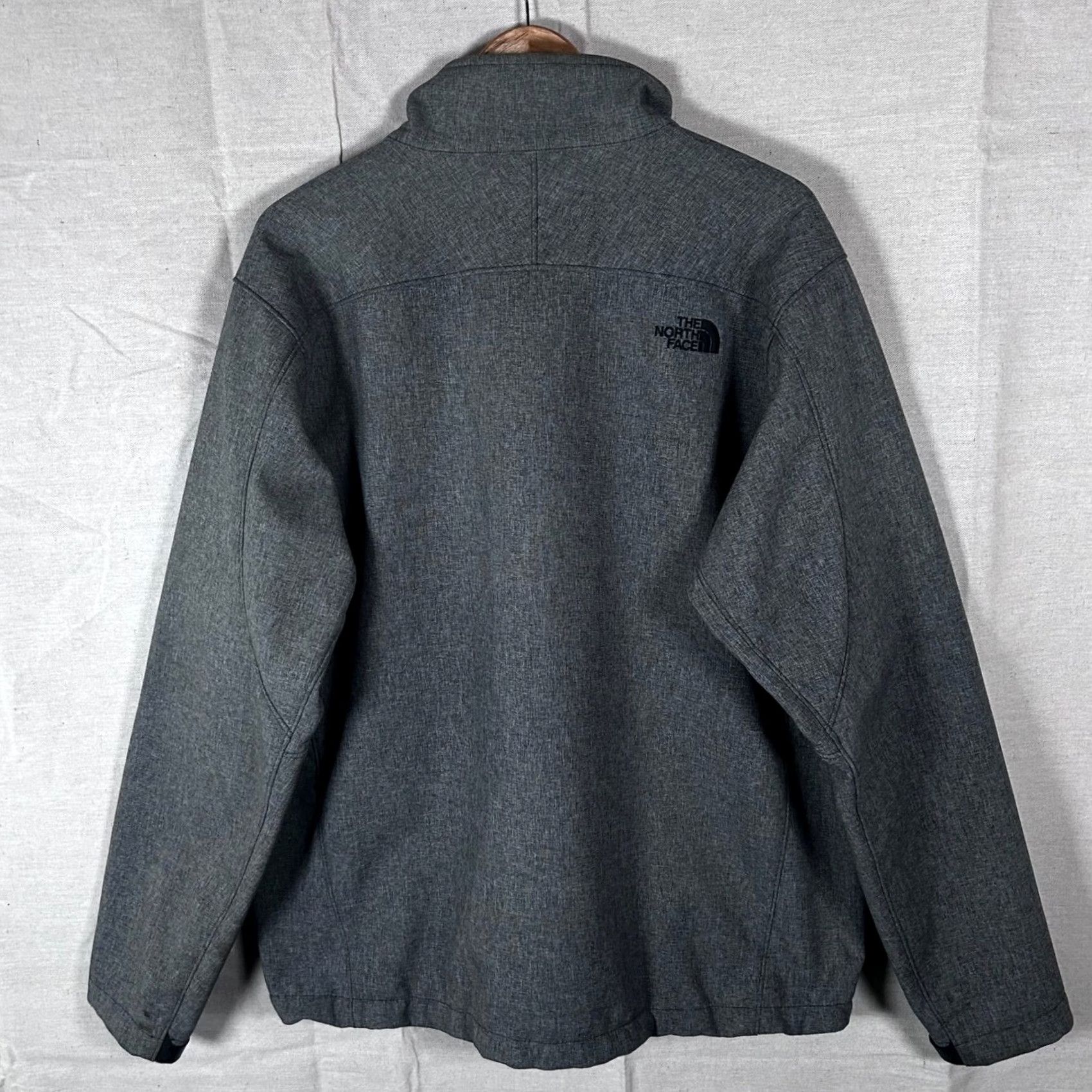 The North Face The North Face Apex Bionic Jacket Mens XL Gray Full Zip Windbreaker Softshell Size US XL / EU 56 / 4 - 3 Thumbnail