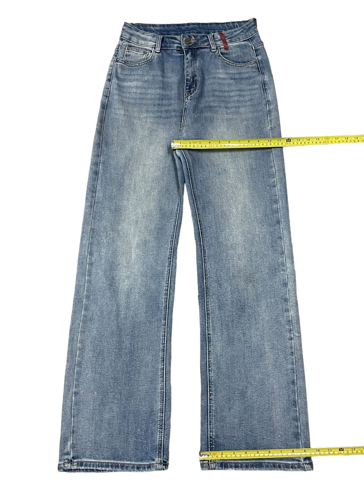 Japanese Brand Vintage Japanese Brand Embroidery Logo Baggy Style Jeans Size US 30 / EU 46 - 16 Thumbnail