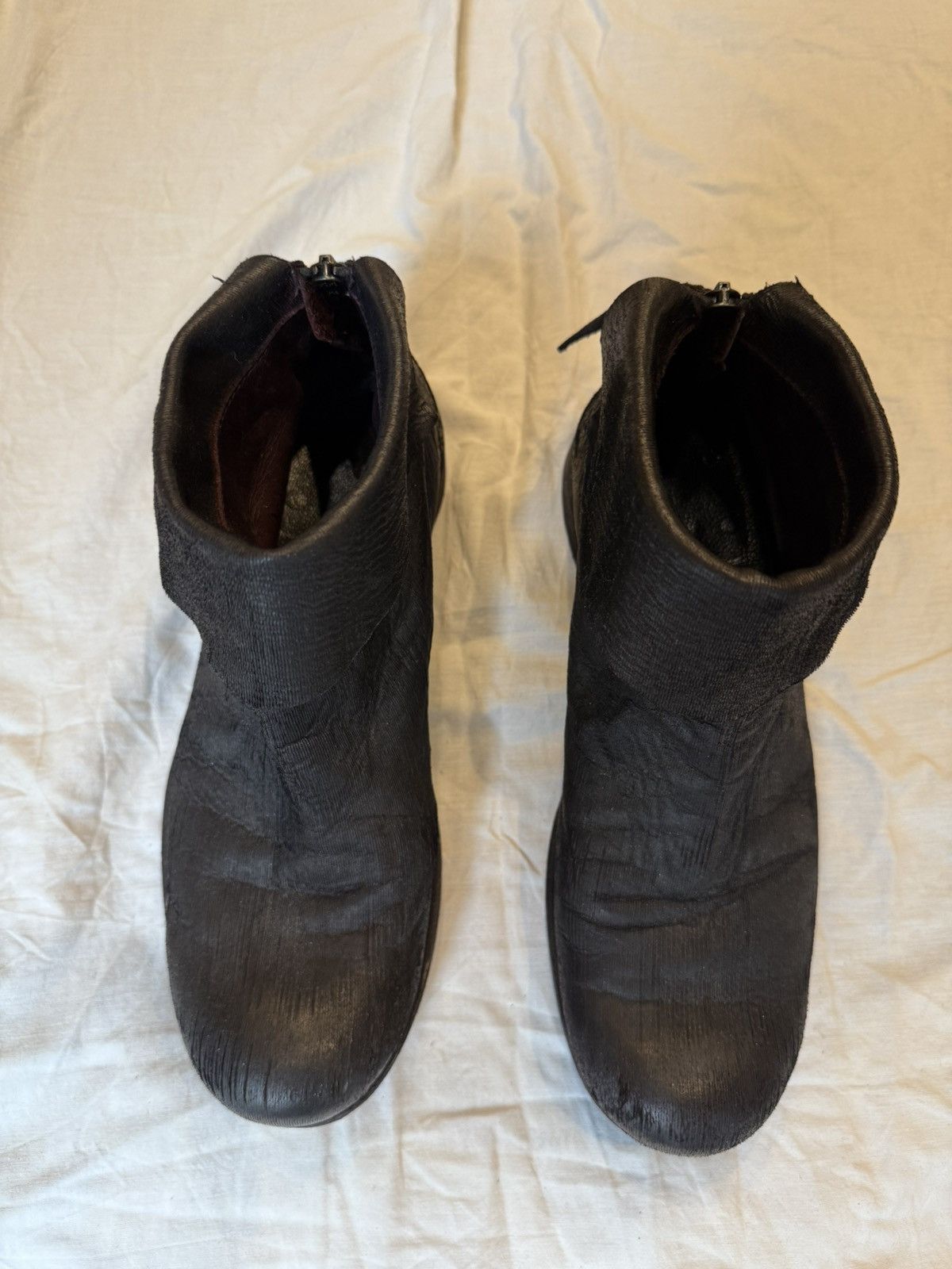 Ma+ Burgundy ankle boots Size US 6 / EU 39 - 2 Thumbnail