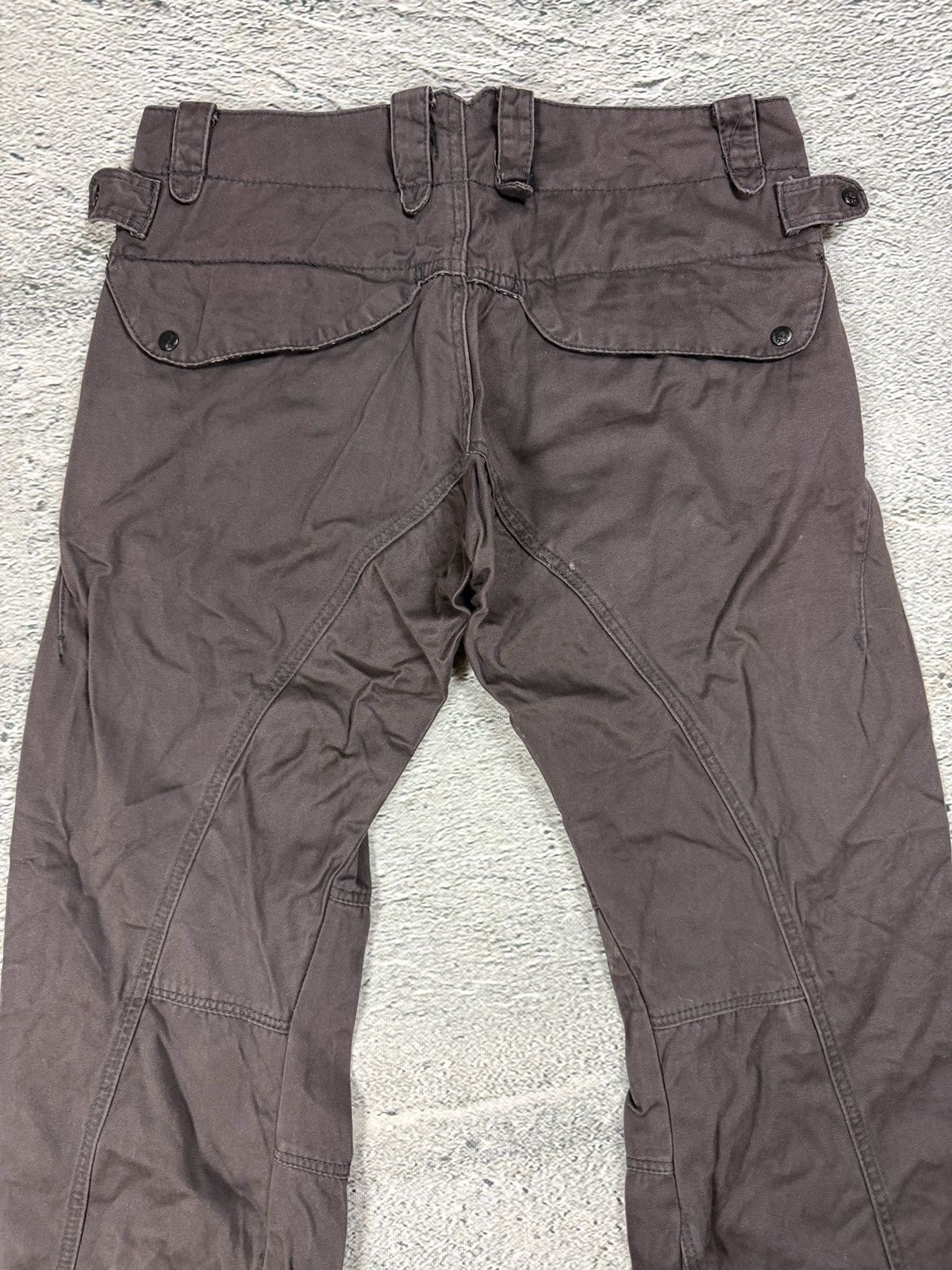 Diesel Diesel Flared Jeans Avant Garde Y2K vintage brown Size 31" - 9 Thumbnail