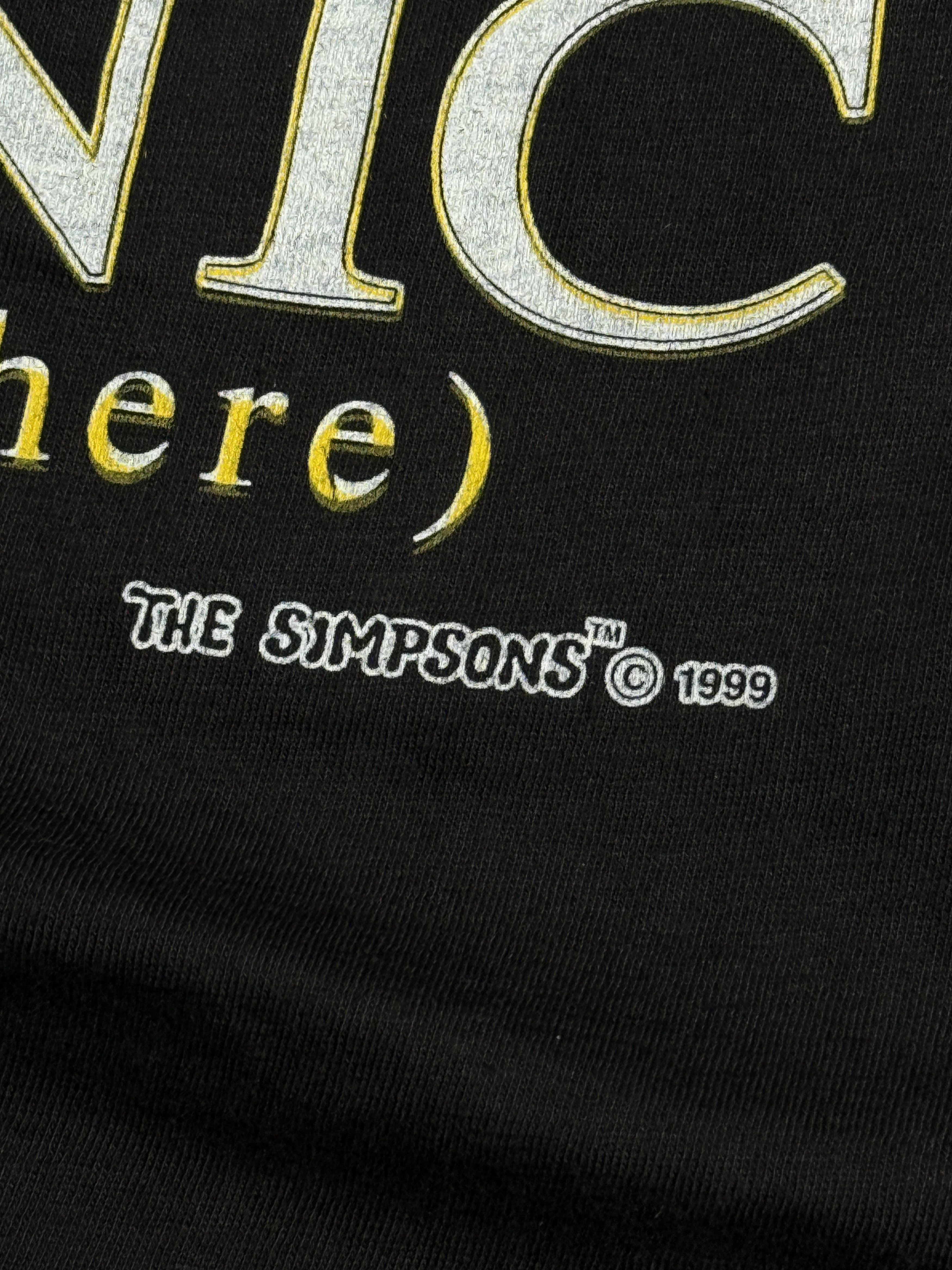 Vintage 1999 The Simpsons Titanic Homer was there vintage tshirt Size US M / EU 48-50 / 2 - 3 Thumbnail