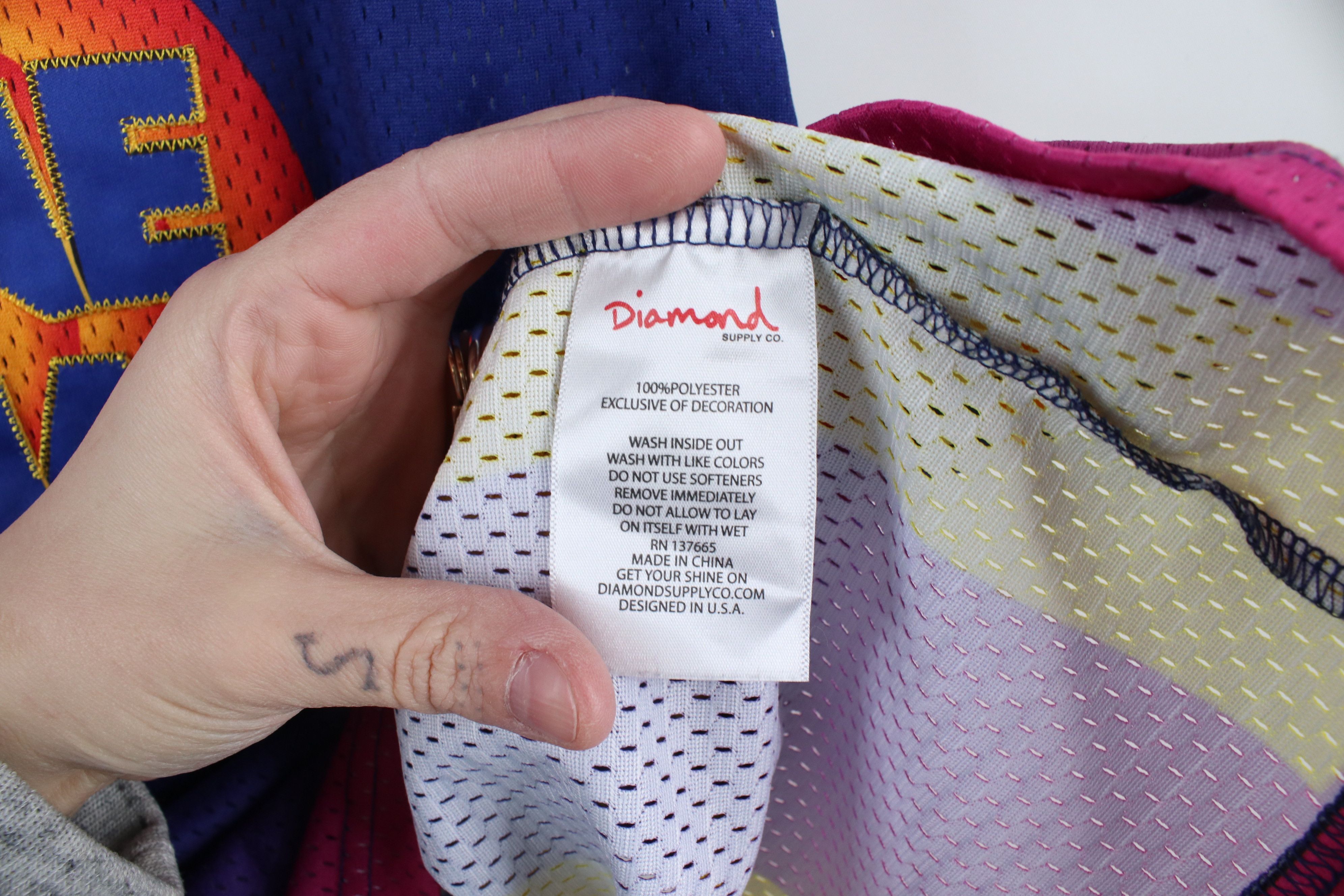 Diamond Supply Co. × Vintage Diamond Supply Co x McDonalds Squad Lola Basketball Jersey Size US L / EU 52-54 / 3 - 12 Thumbnail