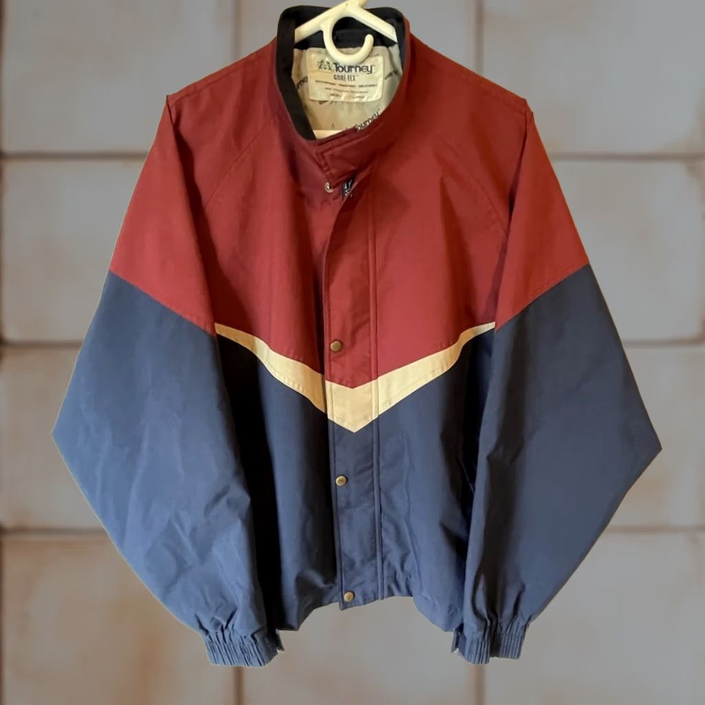 Vintage VINTAGE Tourney Gore Tex Golf Jacket Weatherproof Coat Men’s Size Large J2031 Size US L / EU 52-54 / 3 - 1 Thumbnail