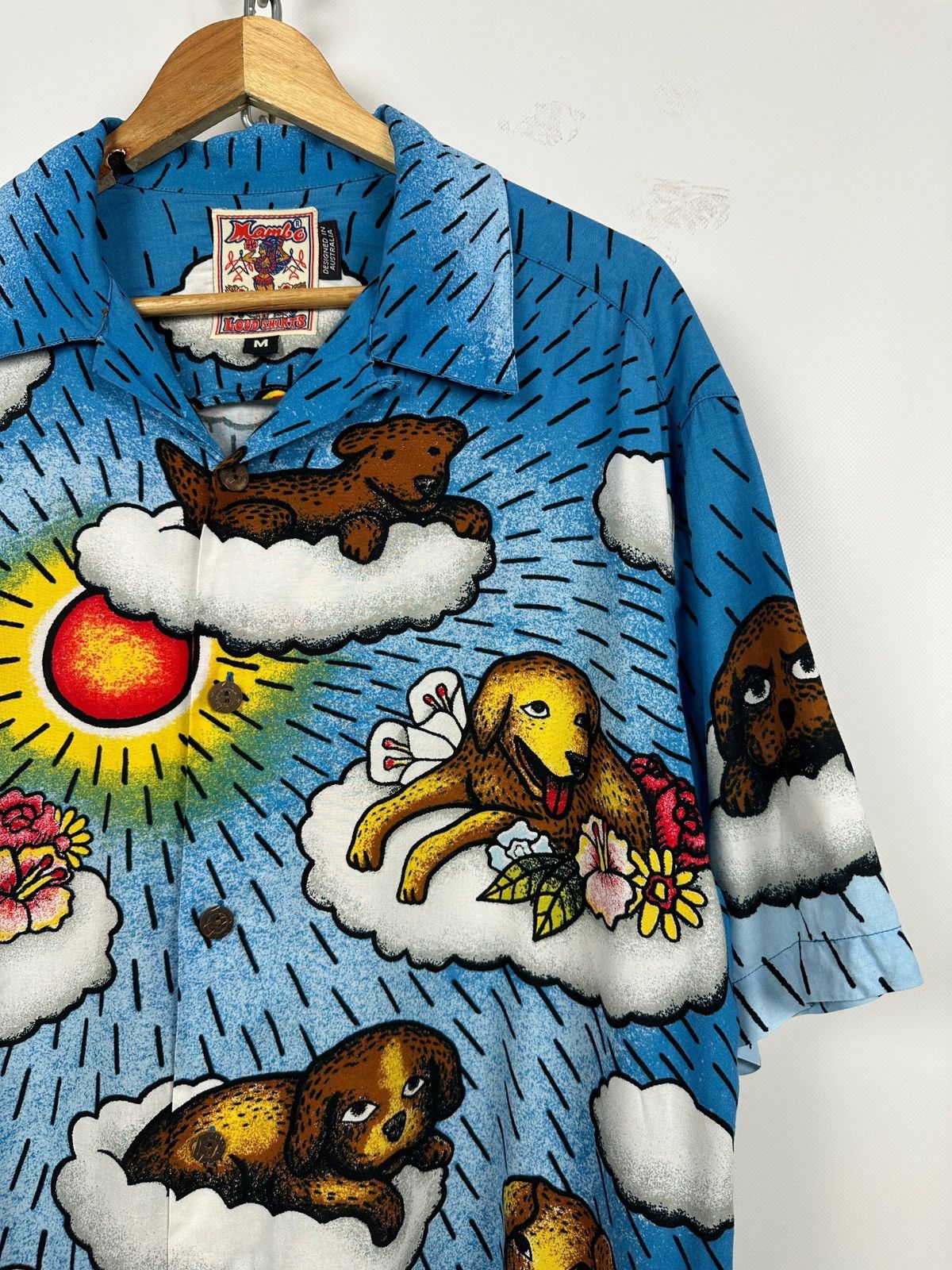 Mambo Vintage Mambo Loud Puppies by Reg Mombasaa 01 Hawaiian Shirt Size US M / EU 48-50 / 2 - 6 Thumbnail