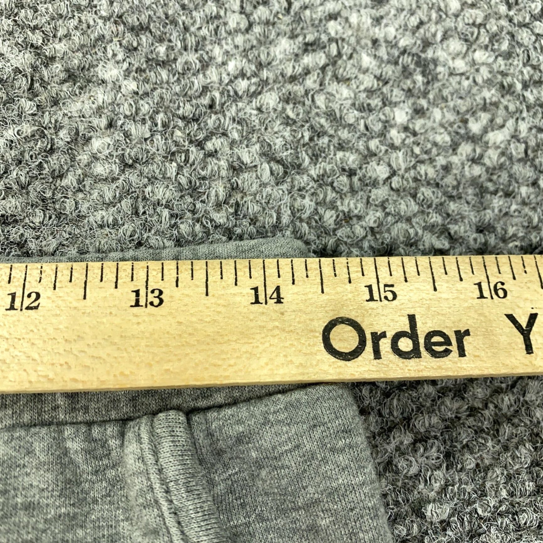 Madewell Madewell Shorts Womens Small Gray Fleece Lounge Drawstring Elastic Waist Casual Size 28" / US 6 / IT 42 - 6 Thumbnail