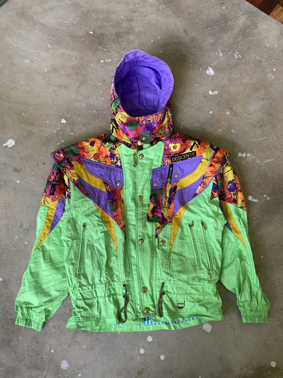 Descente × Japanese Brand × Vintage Vintage Descente National 