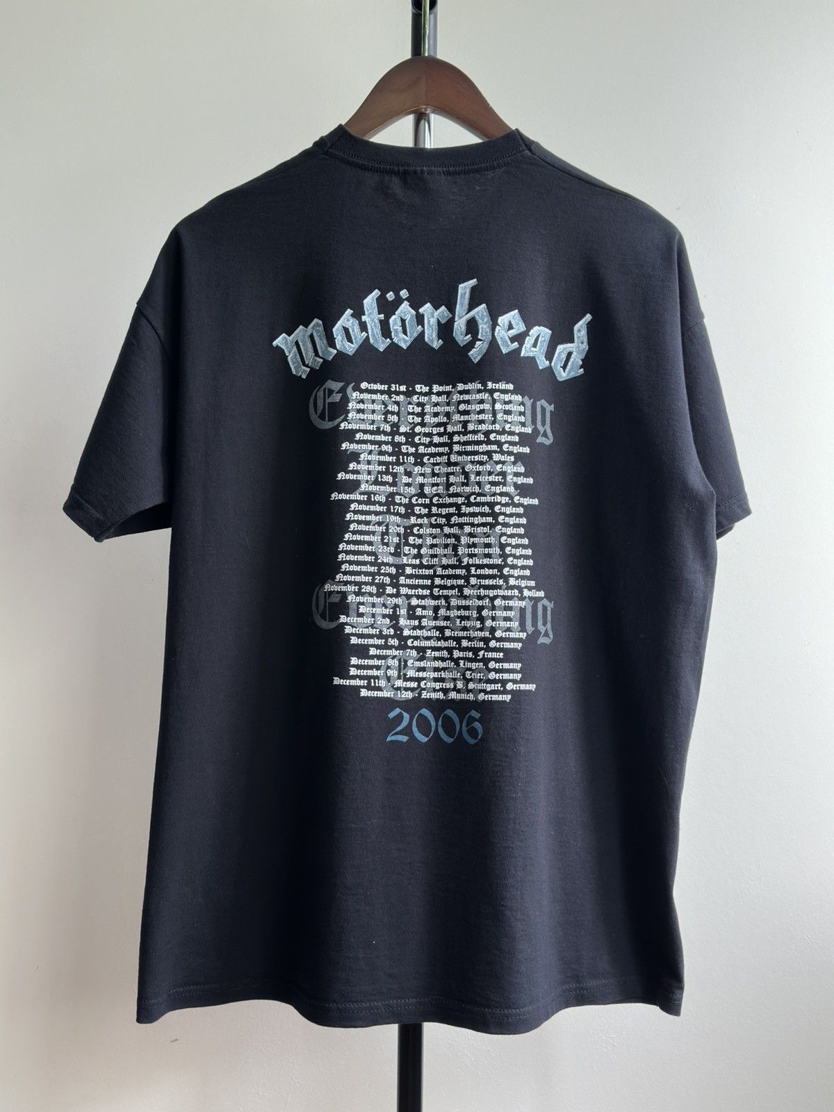 Band Tees × Vintage VINTAGE Y2K MOTORHEAD KISS OF DEATH BAND TEE Size US XL / EU 56 / 4 - 2 Thumbnail