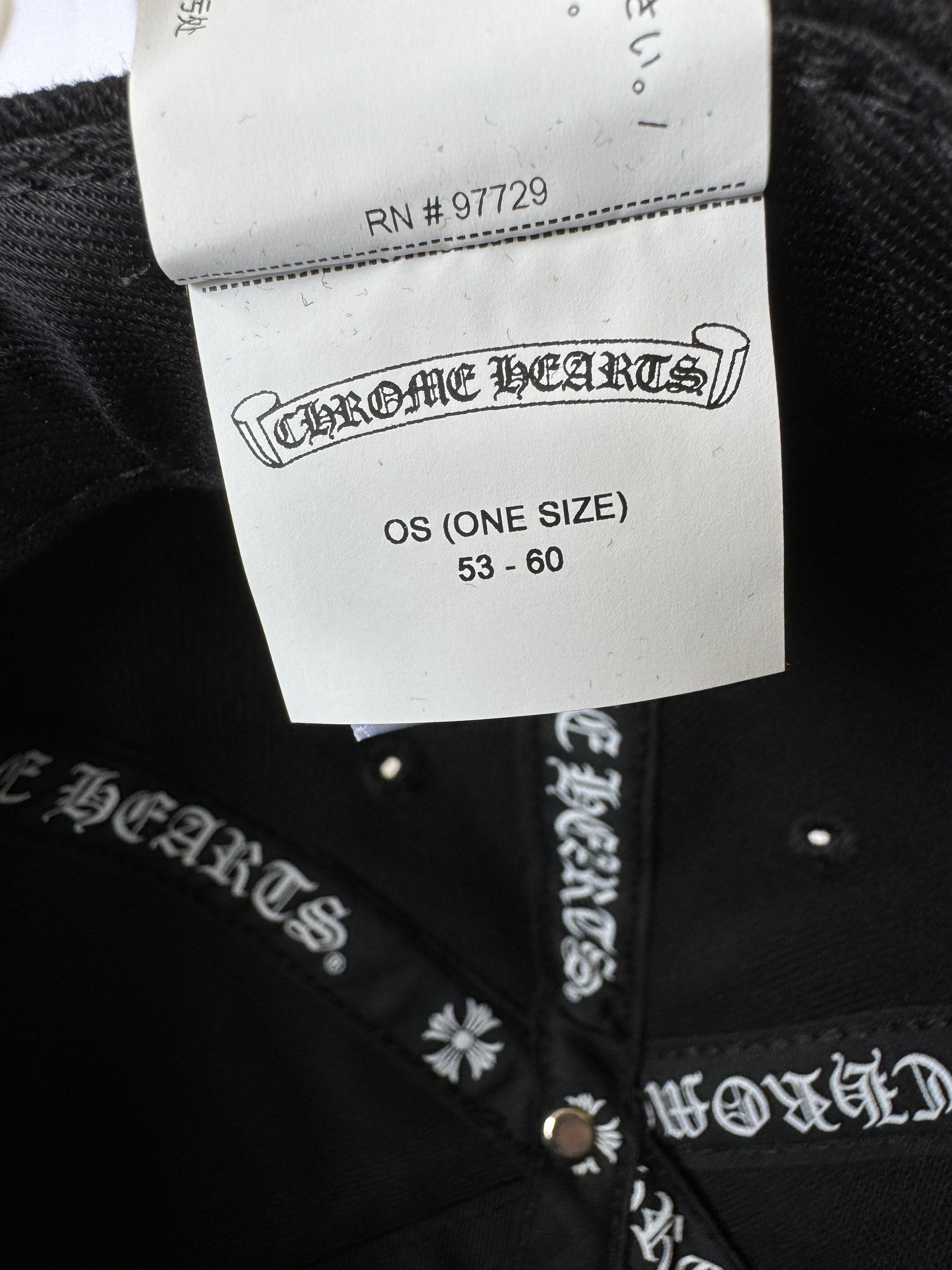 Chrome Hearts Chrome Hearts Dagger Hat Size ONE SIZE - 13 Thumbnail