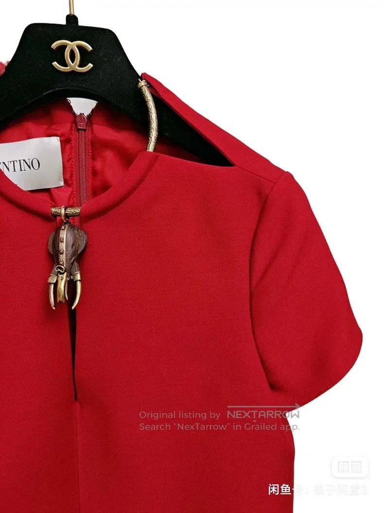 Valentino Valentino Necklace dress Size S / US 4 / IT 40 - 4 Thumbnail