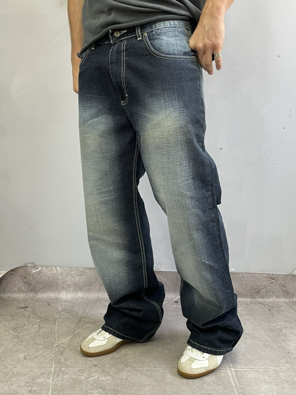 Diesel Diesel style washed wide leg baggy rap pants Size US 32 / EU 48 - 3 Thumbnail