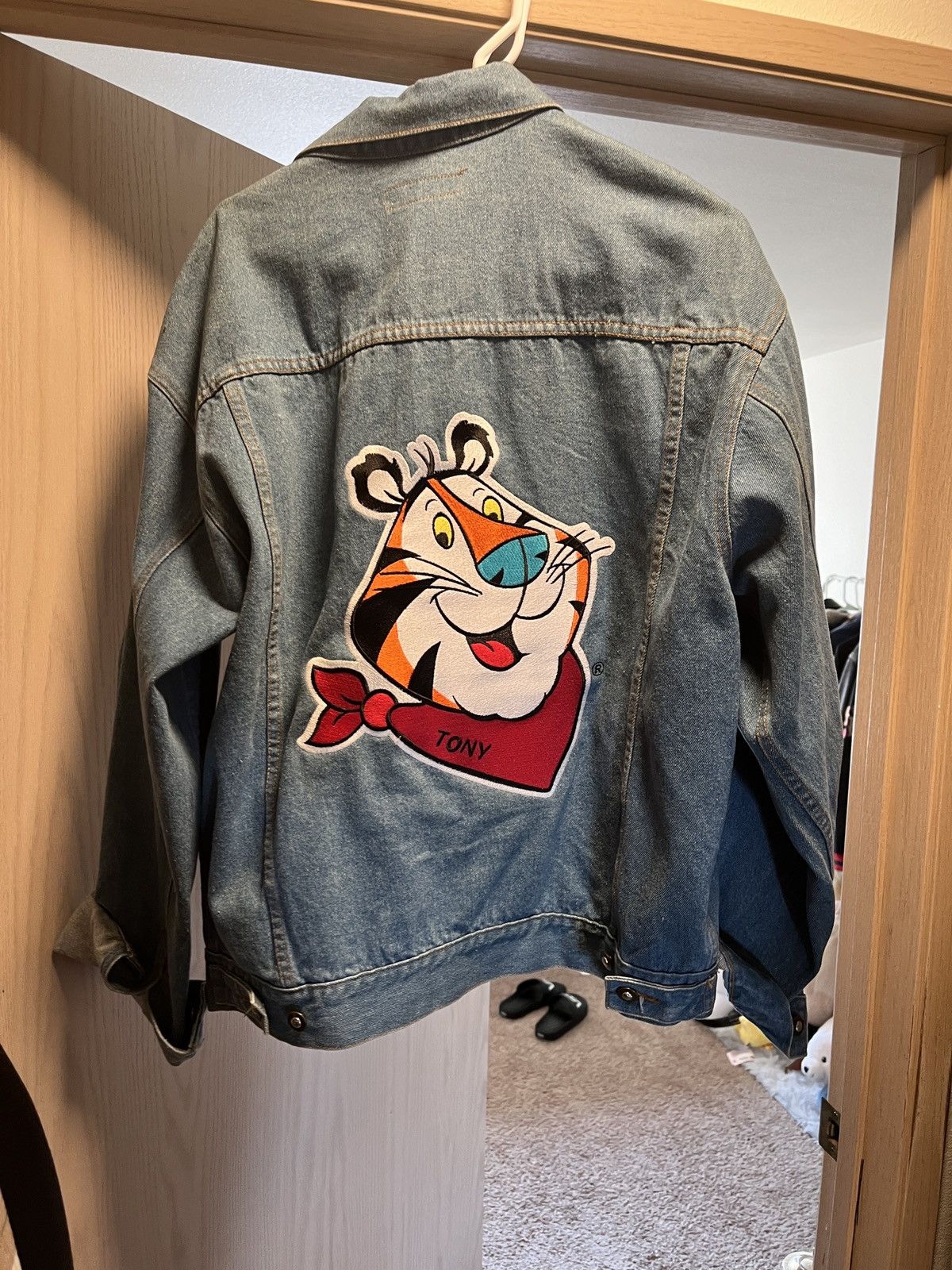 Other Vintage Kellogg Denim Jacket Size US L / EU 52-54 / 3 - 1 Thumbnail