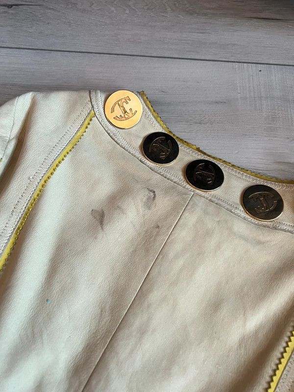 Just Cavalli leather jacket coat Just Cavalli 42 rare Size XL / US 12-14 / IT 48-50 - 4 Thumbnail