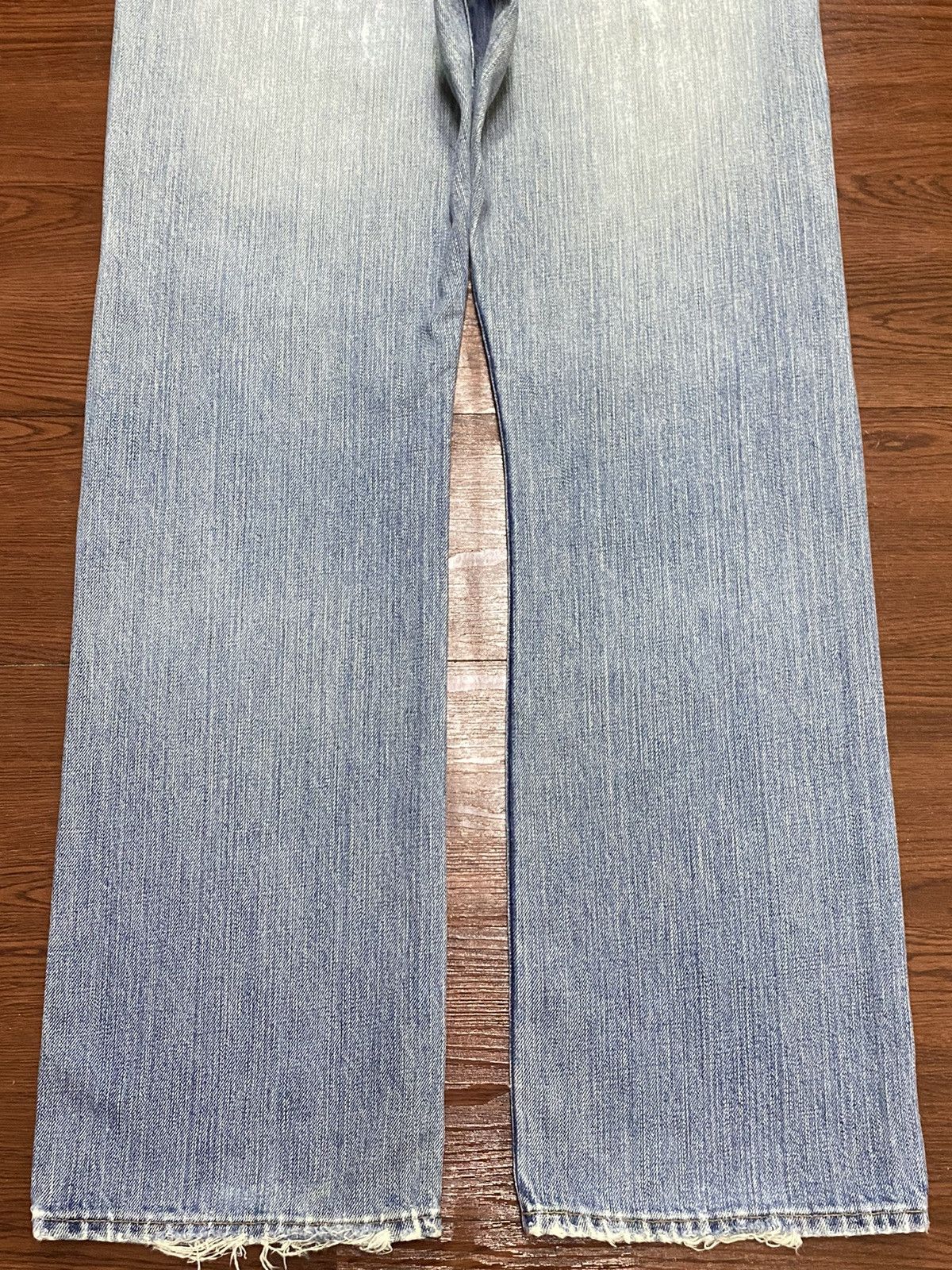 Gap Vintage Gap 1969 Denim Slim Boot Distressed Wide leg Jeans Size US 33 - 6 Thumbnail