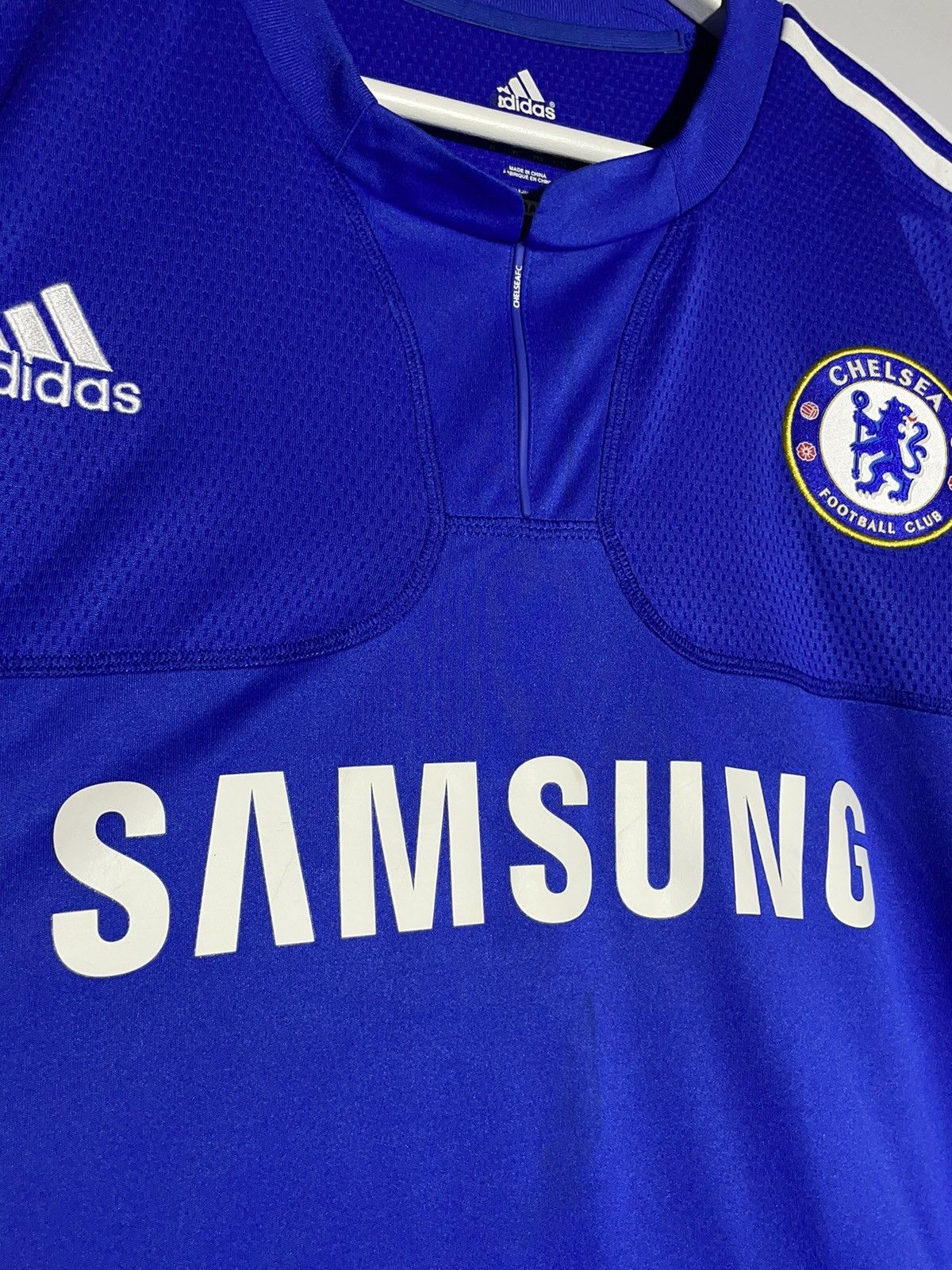 Adidas × Vintage Chelsea FC Adidas 2009/10 Home Y2k Football Shirt Size US XL / EU 56 / 4 - 6 Thumbnail