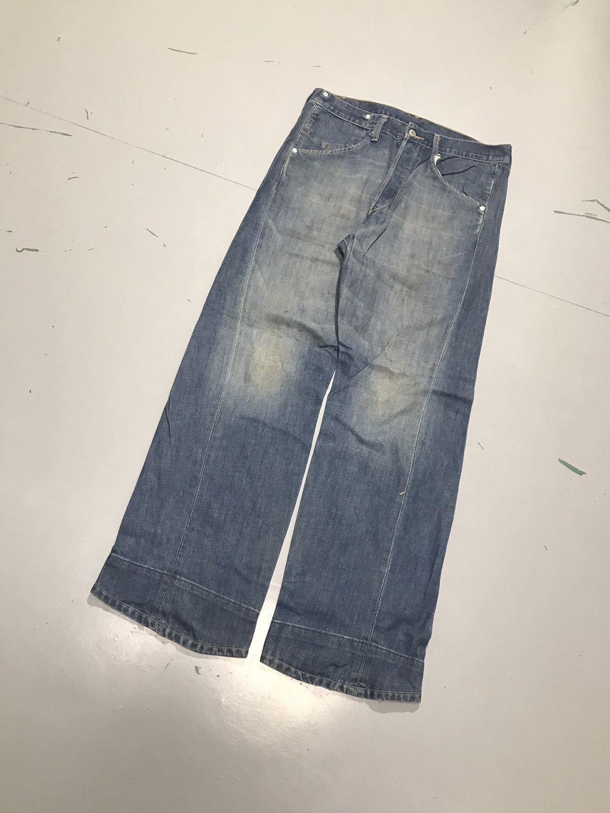 Levi's Vintage Levi’s engineer jeans denim Size US 34 / EU 50 - 3 Thumbnail