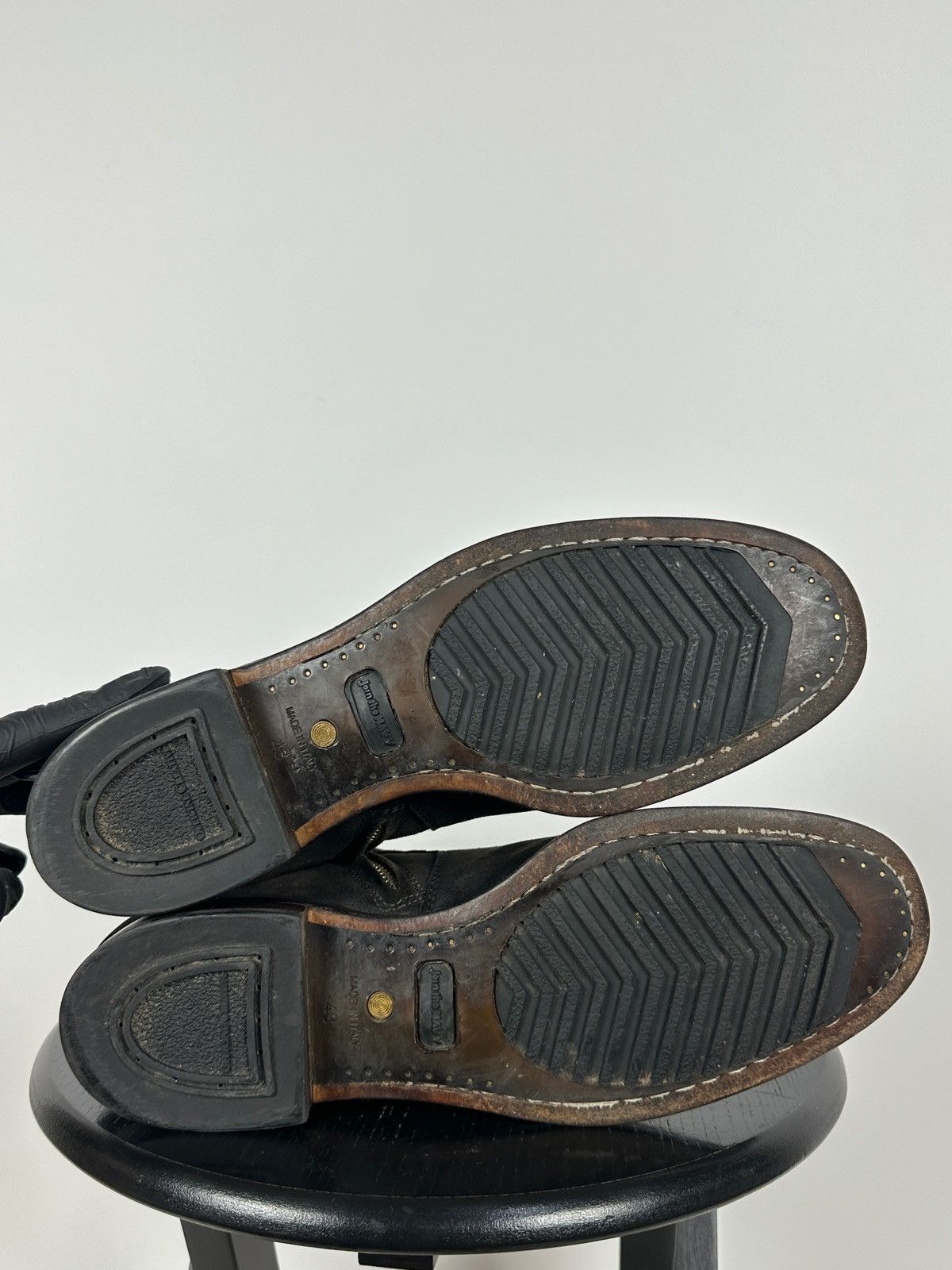 Officine Creative Officine Creative Brown Suede Biker Buckle Strap Boots Size US 10 / EU 43 - 24 Thumbnail