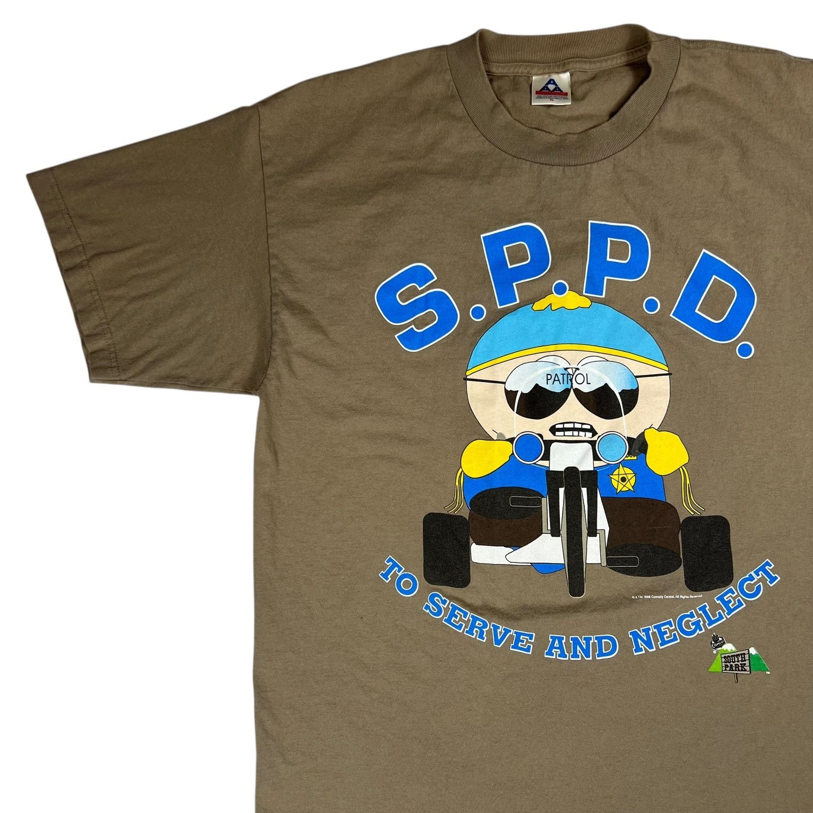 Vintage Vintage 1998 South Park To Serve and Neglect cartoon tee Size US XL / EU 56 / 4 - 4 Thumbnail