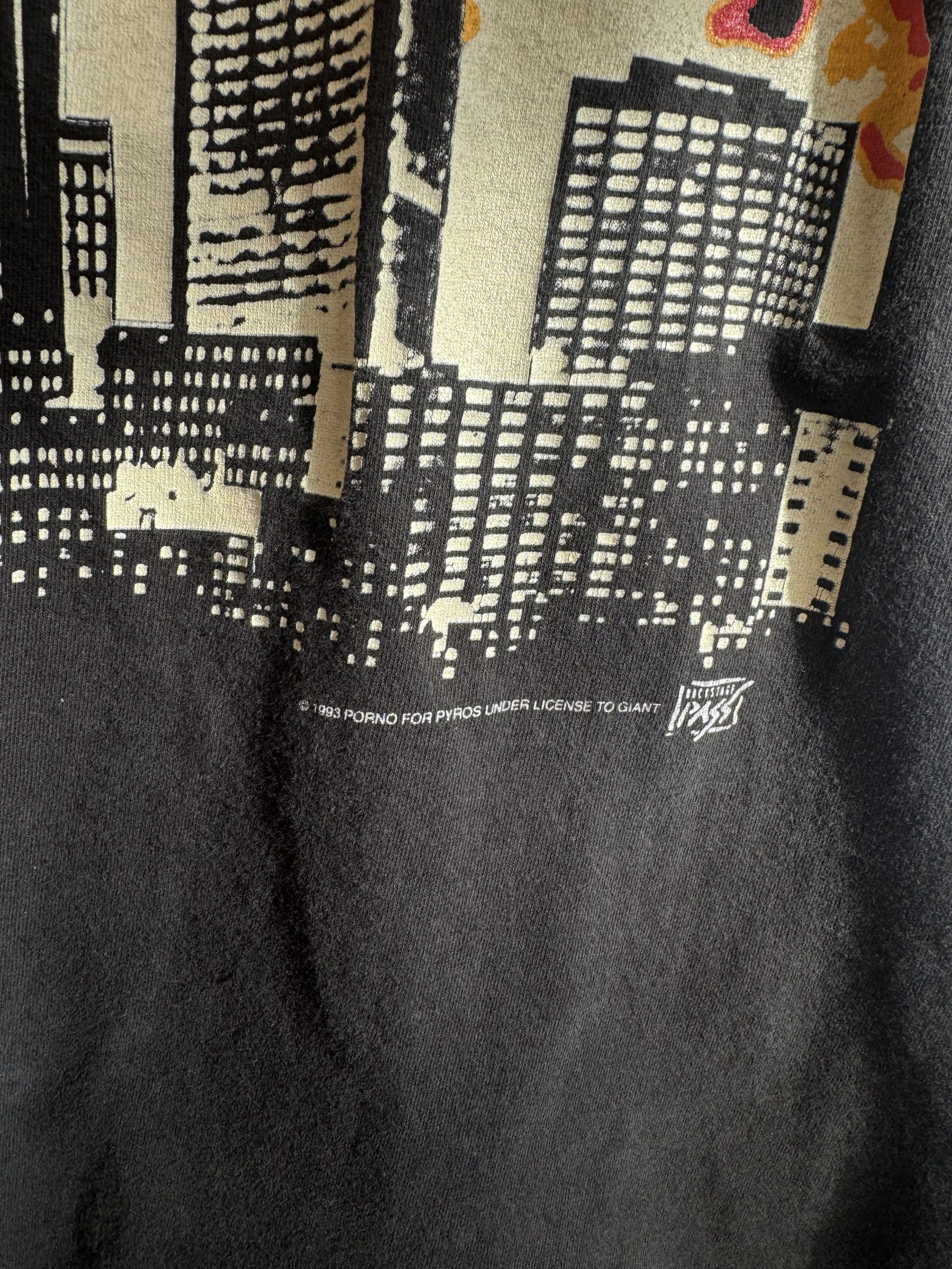 Vintage 1993 Porno for Phyros Fire Tshirt Size XL Size US XL / EU 56 / 4 - 5 Thumbnail
