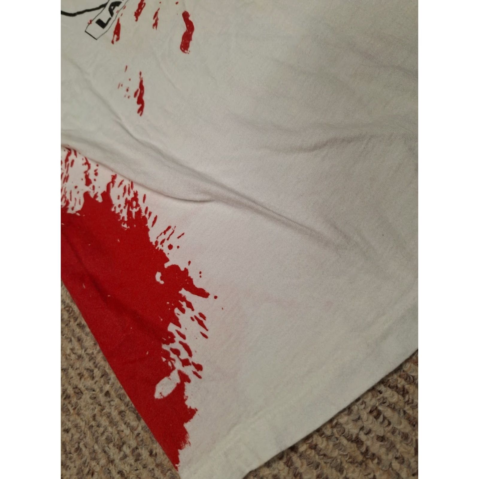 Nike VINTAGE Georgia Bulldogs Nike Shirt 2XL White 100% cotton Crew Neck Short Sleeve Mens 90s Blood Logo Uga Size US XXL / EU 58 / 5 - 4 Thumbnail