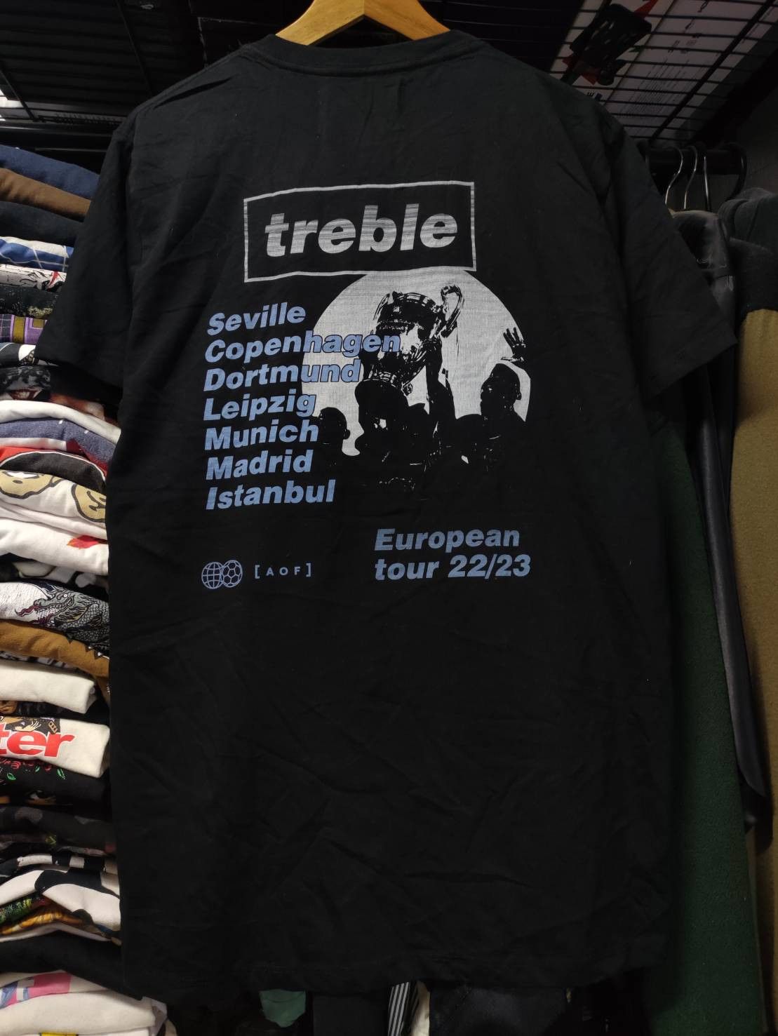 UEFA Manchester City Treble Winners Commemorative European Tour Size US M / EU 48-50 / 2 - 7 Thumbnail