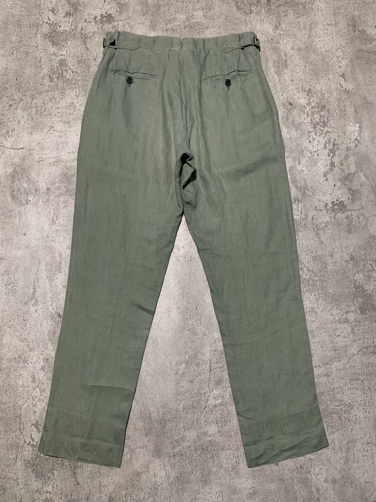P. Johnson P.Johnson army green linen gurkha pants Size US 30 / EU 46 - 8 Thumbnail