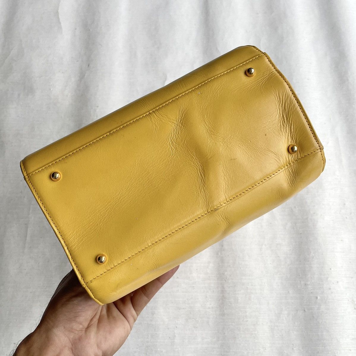 Hanae Mori × Leather × Vintage Vintage Hanae Mori Leather Handbag Size ONE SIZE - 6 Thumbnail
