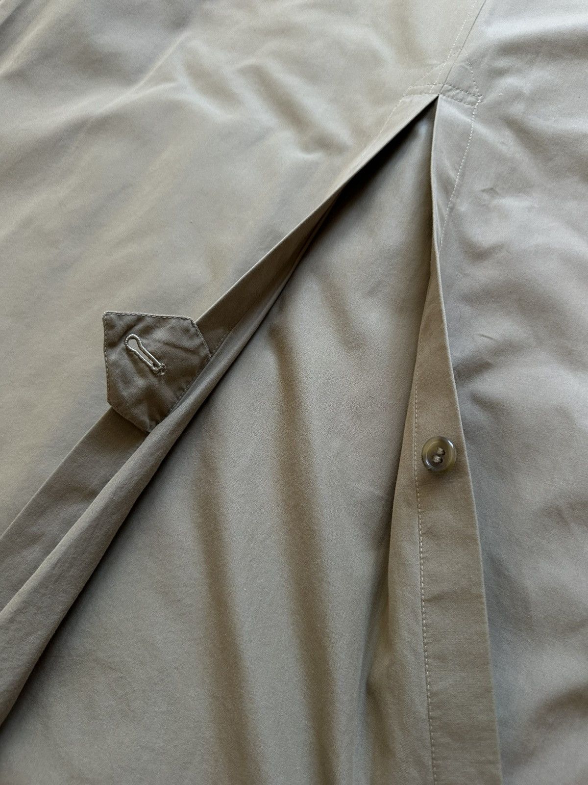 Burberry Vintage 70-80s Burberrys Beige Cotton Coat Japanese Style Size US M / EU 48-50 / 2 - 14 Thumbnail