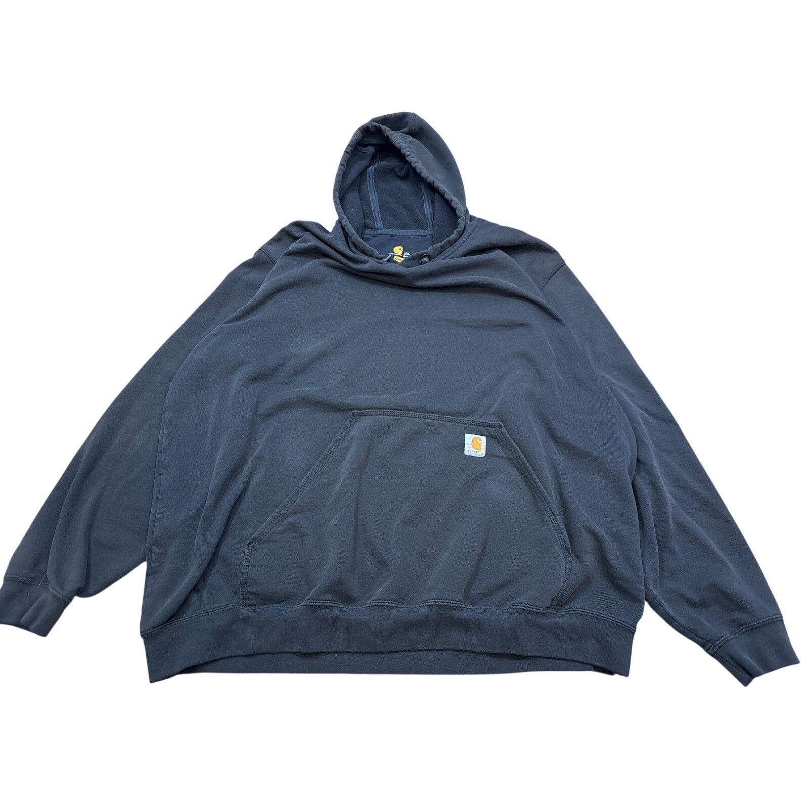 Carhartt Carhartt 2XL hoodie Black worn spell out sleeve sweatshirt Size US XXL / EU 58 / 5 - 4 Thumbnail