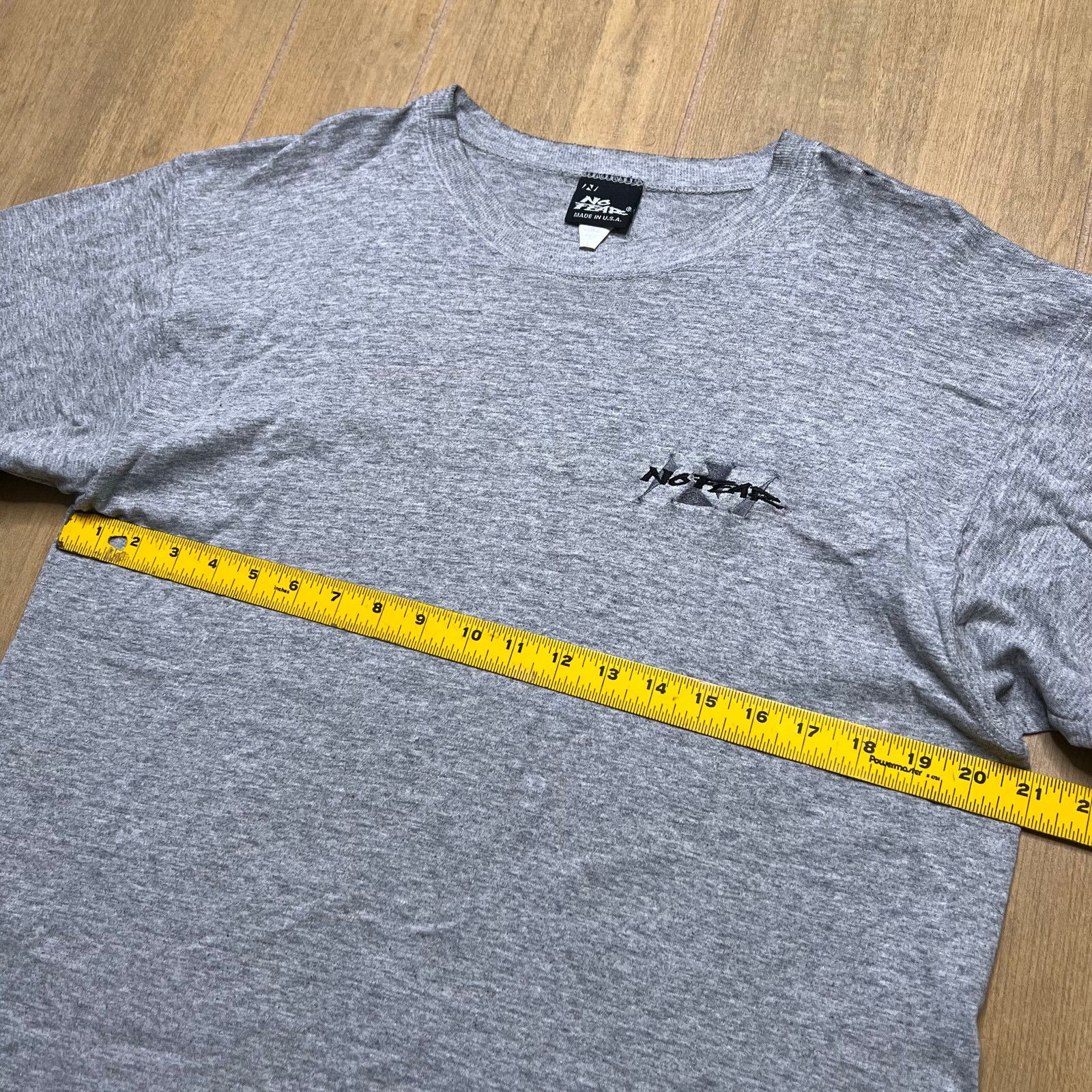 No Fear Vintage No Fear Shirt Mens Large Gray Made in USA Tee 90s Size US L / EU 52-54 / 3 - 6 Thumbnail