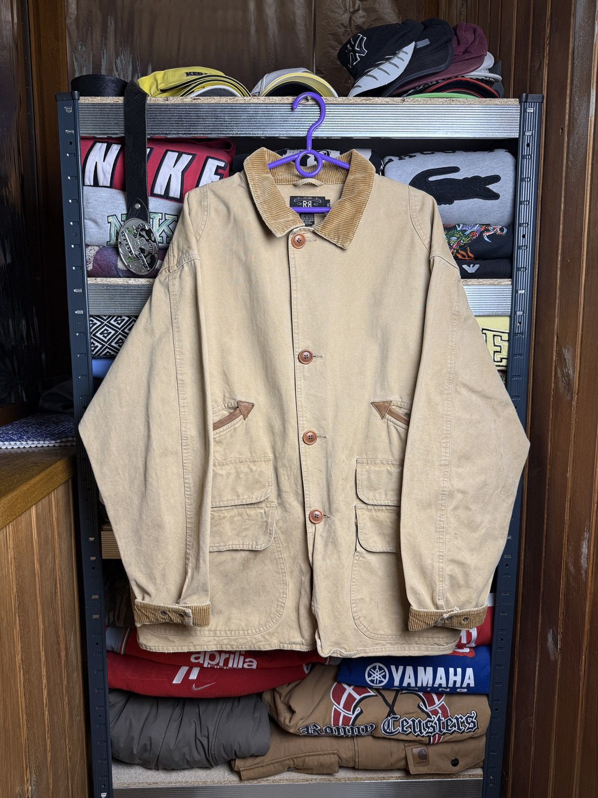 Ralph Lauren Vintage 1990s RRL Double RL Work Jacket Size US XL / EU 56 / 4 - 2 Thumbnail