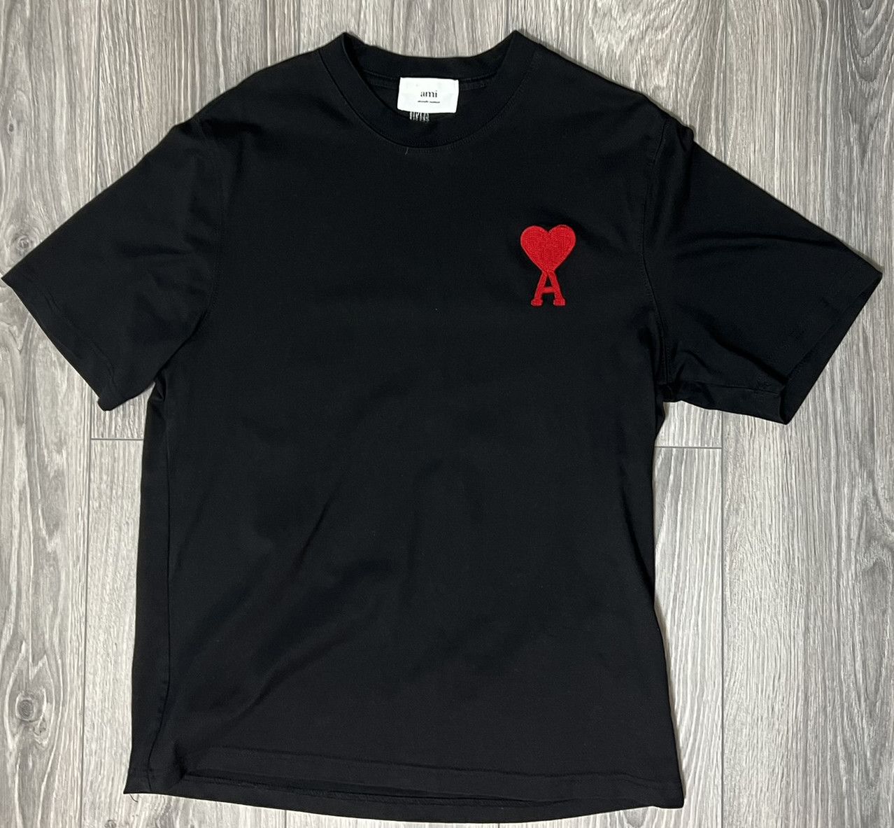 AMI Ami Embroidery logo tee Size US M / EU 48-50 / 2 - 1 Thumbnail
