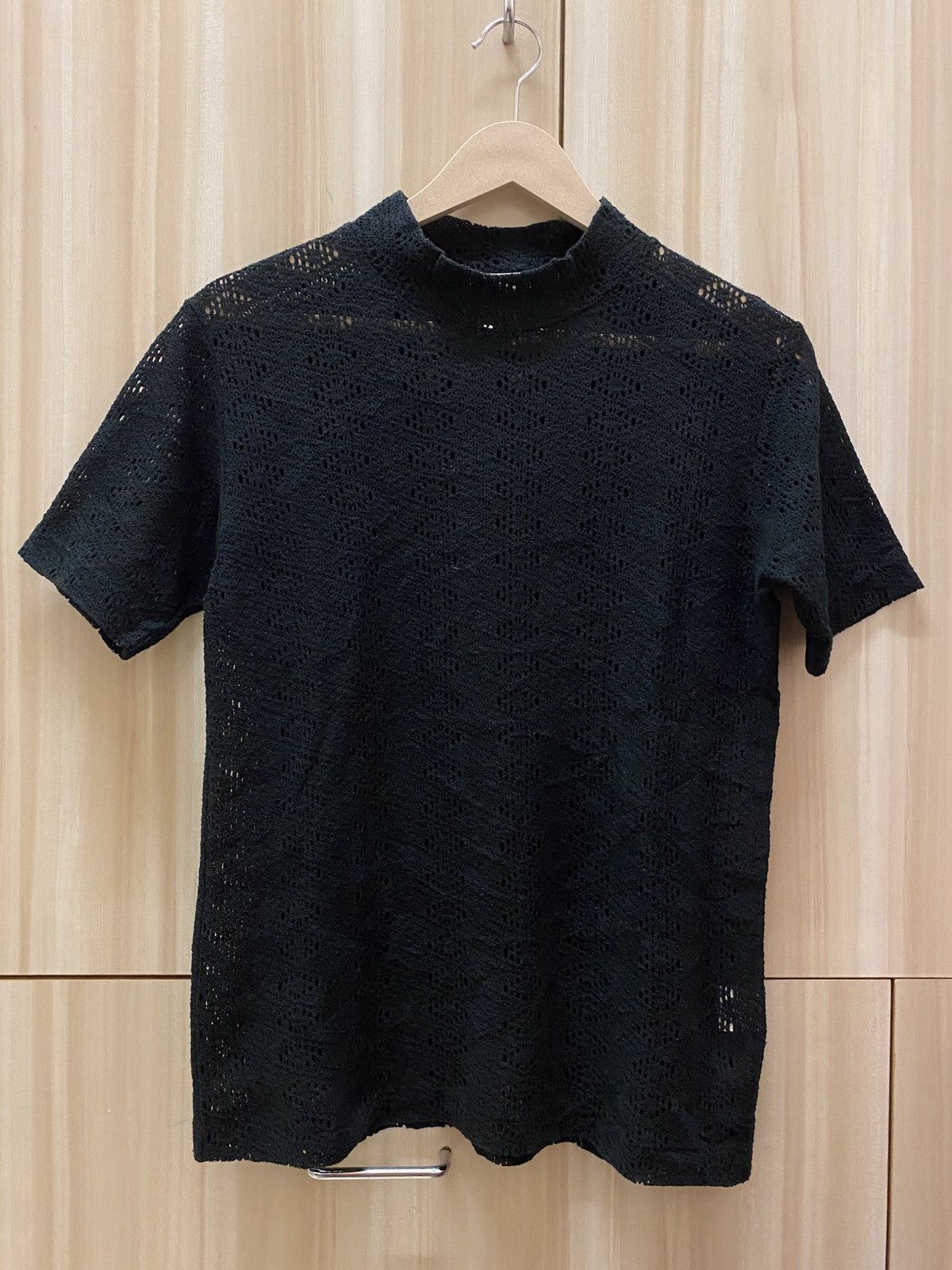 Vintage Vintage Yohji Yamamoto Workshop Mesh Tshirt Size M / US 6-8 / IT 42-44 - 1 Thumbnail