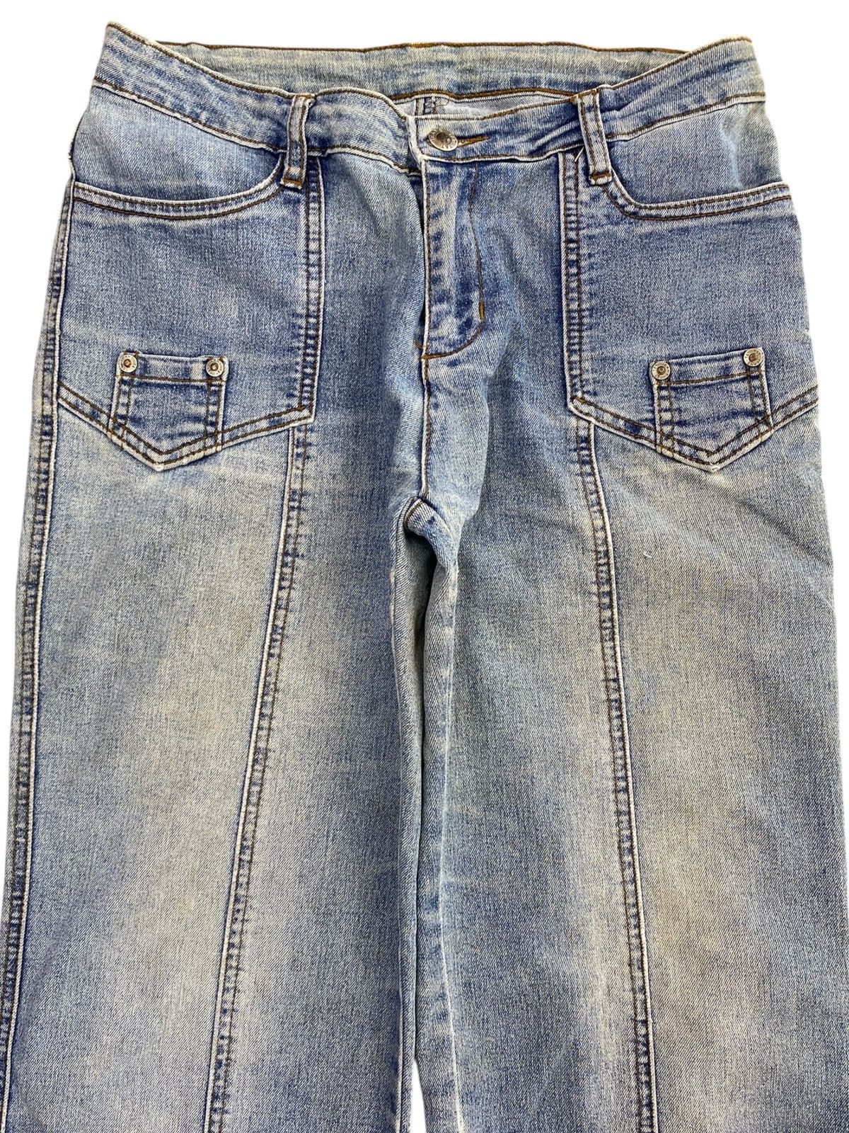 Japanese Brand Japanese Brand Bush Pant Style Flare Jeans Size US 27 - 2 Thumbnail
