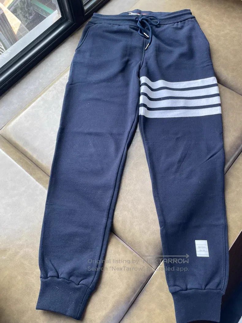 Thom Browne Bluish-purple sweatpants