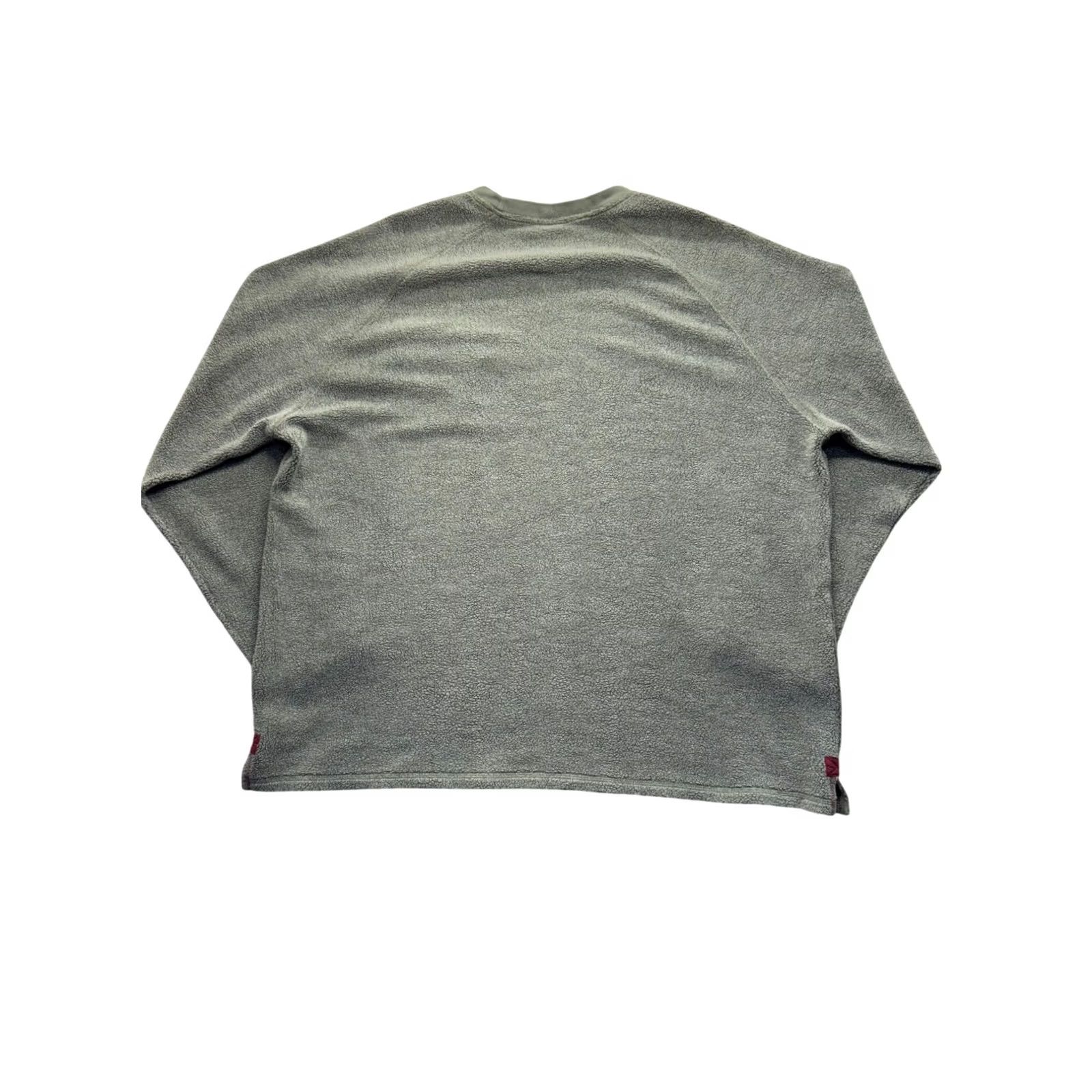 Vintage L.L.Bean Sweatshirt Pullover 3XL Tall Gray Burgundy Accents Crew Neck Raglan Sleeve Women XXXL Tall Regular Fit Size US XXL / EU 58 / 5 - 2 Thumbnail