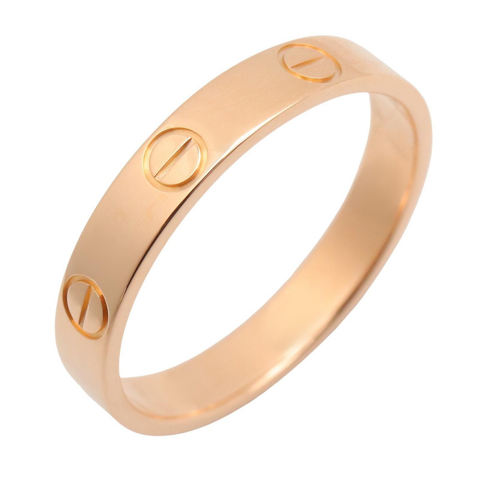 Cartier Cartier Cartier Mini Love Au750 Ring Size 57 Precious Metal Ring B4085200 DUTY FREE for USA Size ONE SIZE - 1 Thumbnail