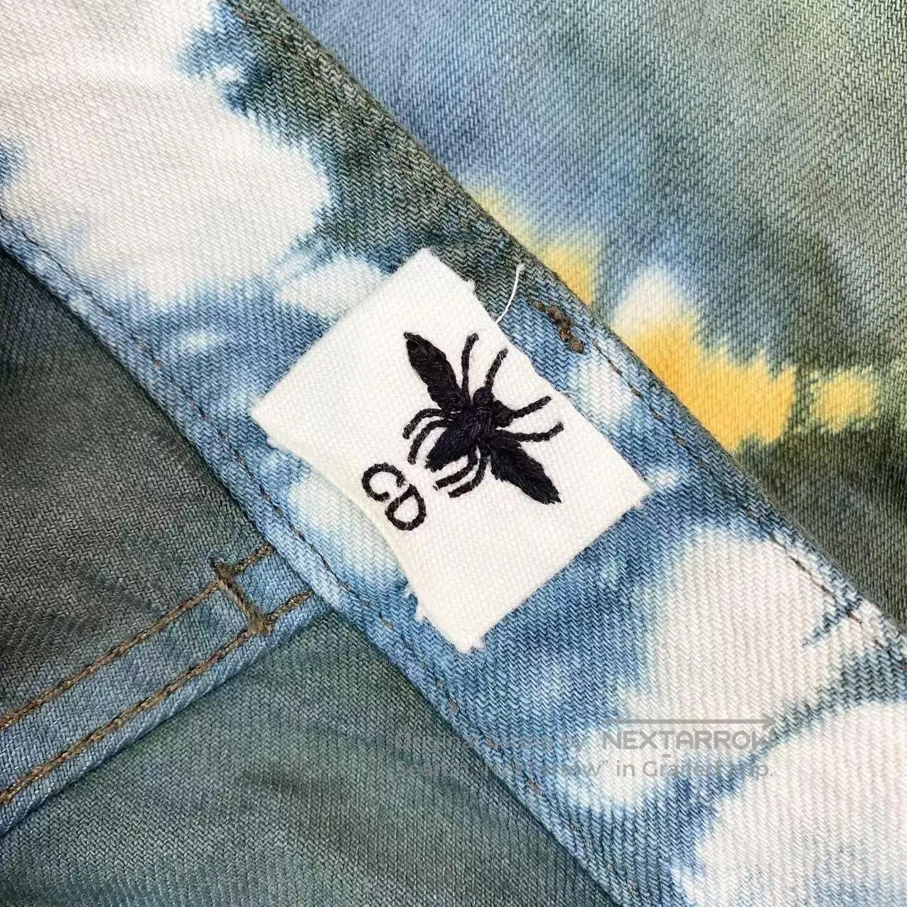 Dior Dior Four-pocket tie-dye denim shorts| Size 42" / US 20 - 4 Thumbnail