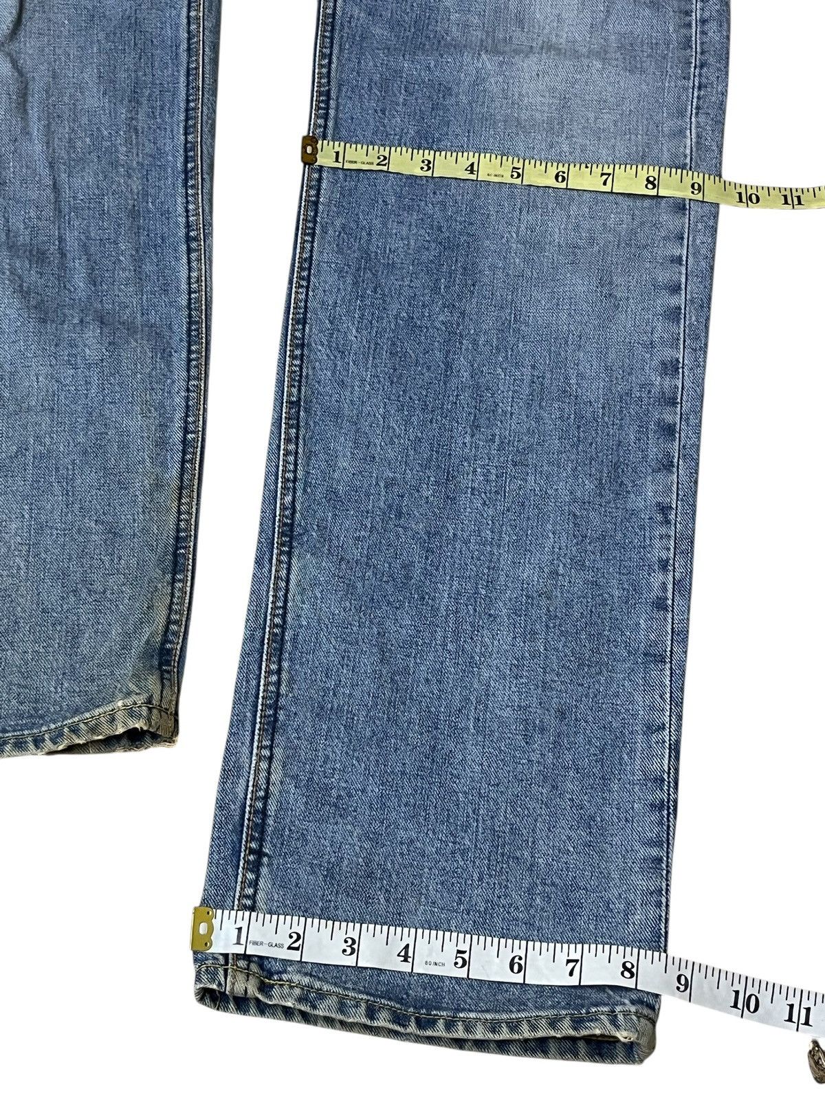 Japanese Brand Vintage LEE RIDERS repro 50s dirty half selvedge jeans Size US 29 - 18 Thumbnail