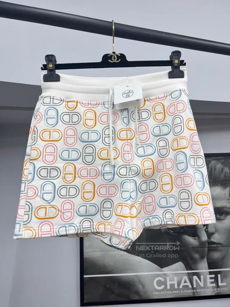 Hermes Hermes Colorful Pig Nose Printed Shorts Size 42" / US 20 - 1 Thumbnail