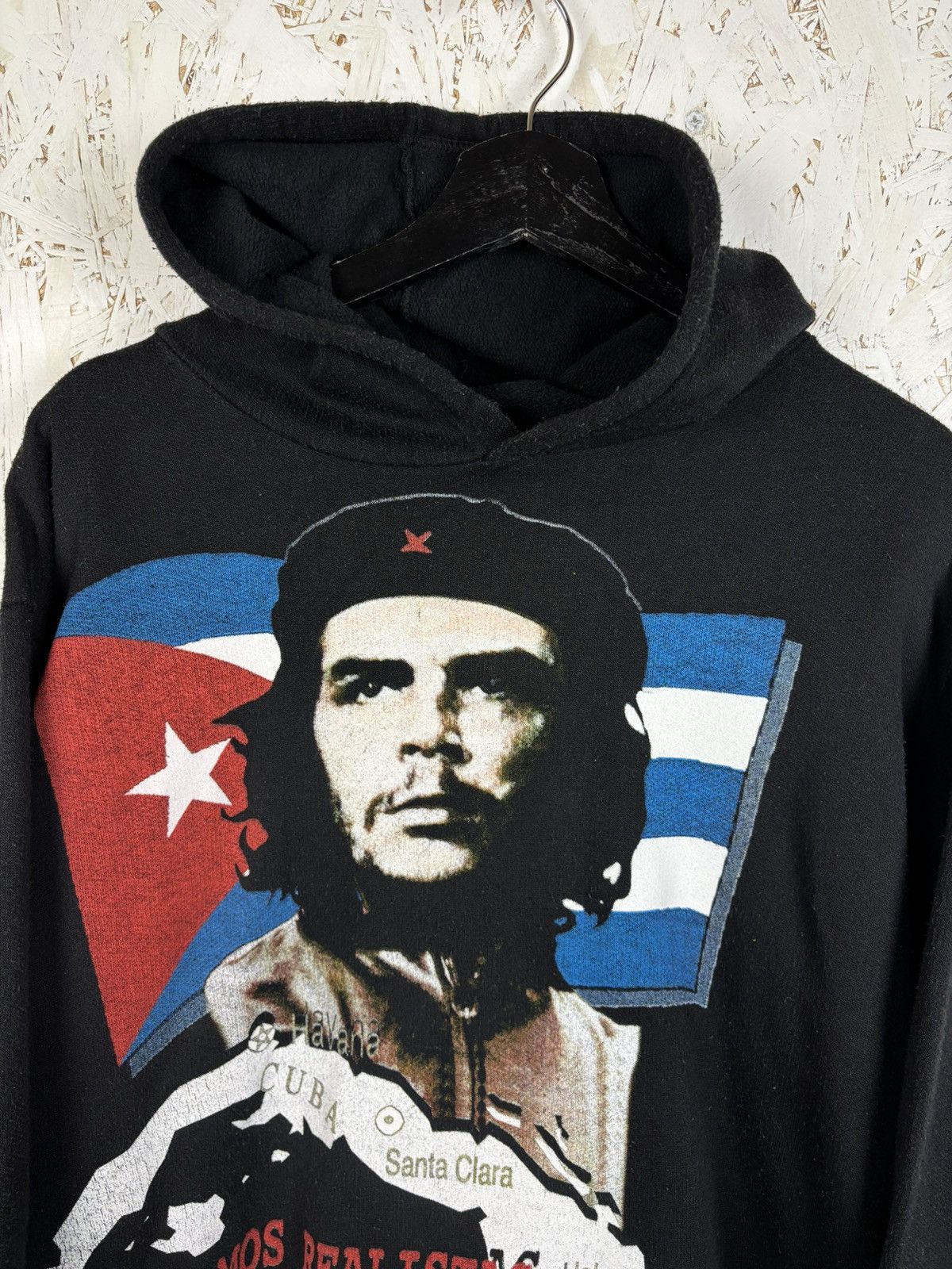 Vintage Vintage Che Gueavara Revolution Bootleg Hoodie Black S Size US S / EU 44-46 / 1 - 2 Thumbnail
