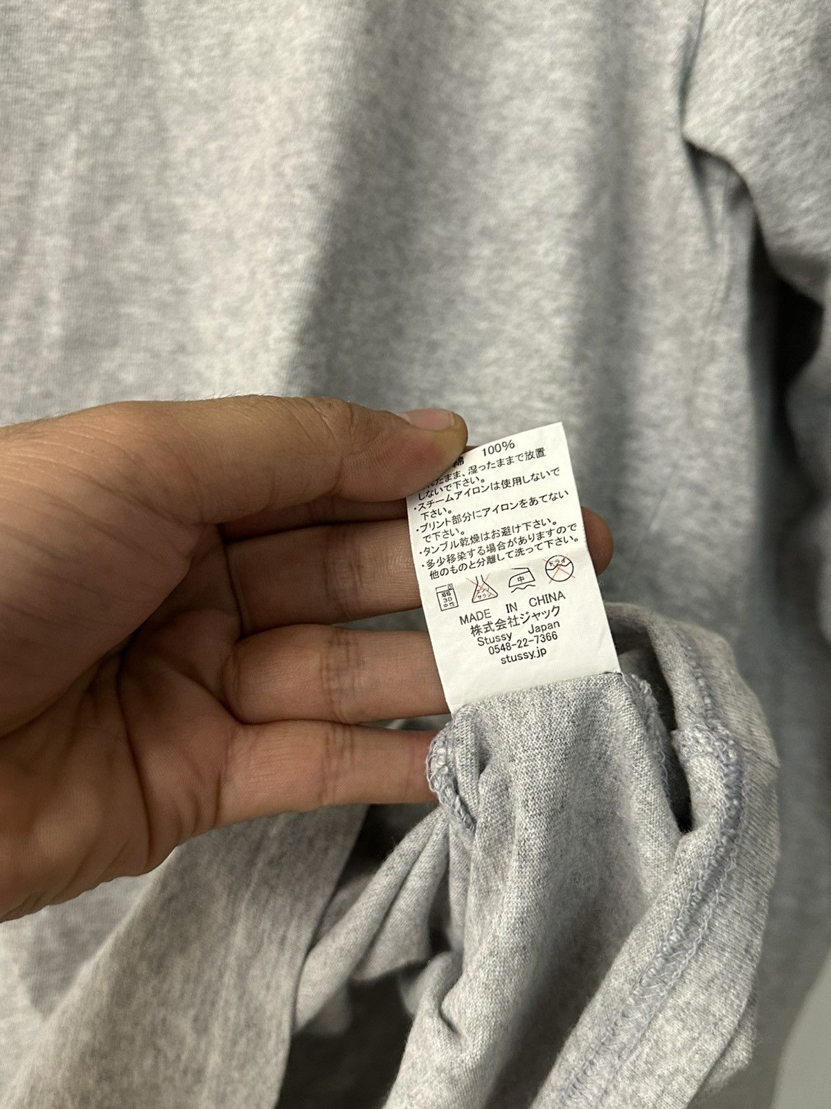 Stussy Stussy Japan OG Logo L/S Tee (Japan Release) Size US M / EU 48-50 / 2 - 7 Thumbnail