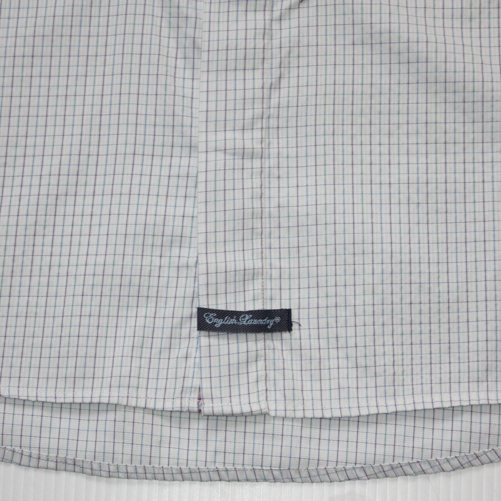 English Laundry Promenade Christopher Wicks Short Sleeve Hand Sewn Shirt Size US L / EU 52-54 / 3 - 3 Thumbnail